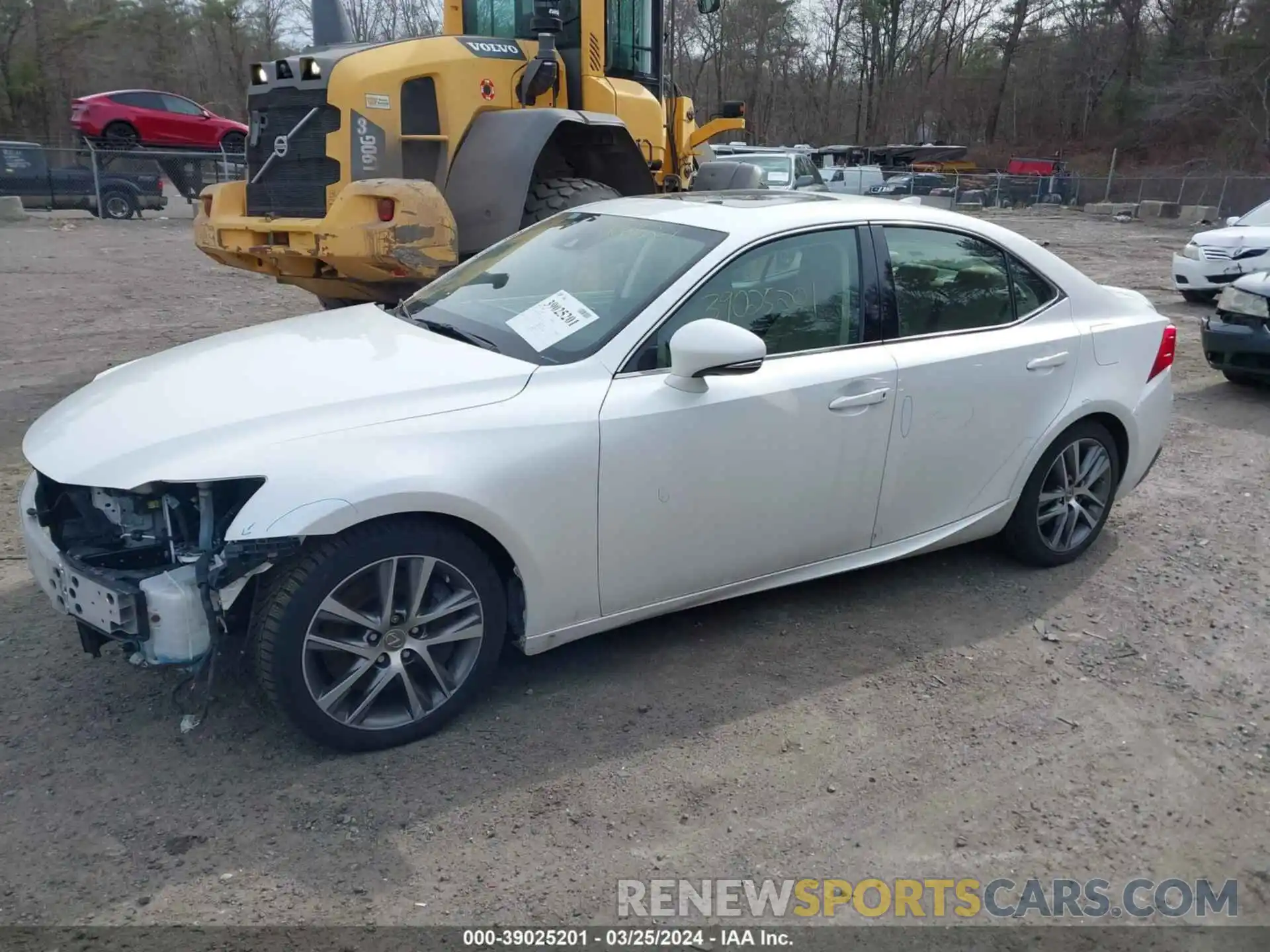 14 Photograph of a damaged car JTHC81D22K5035456 LEXUS IS 300 2019