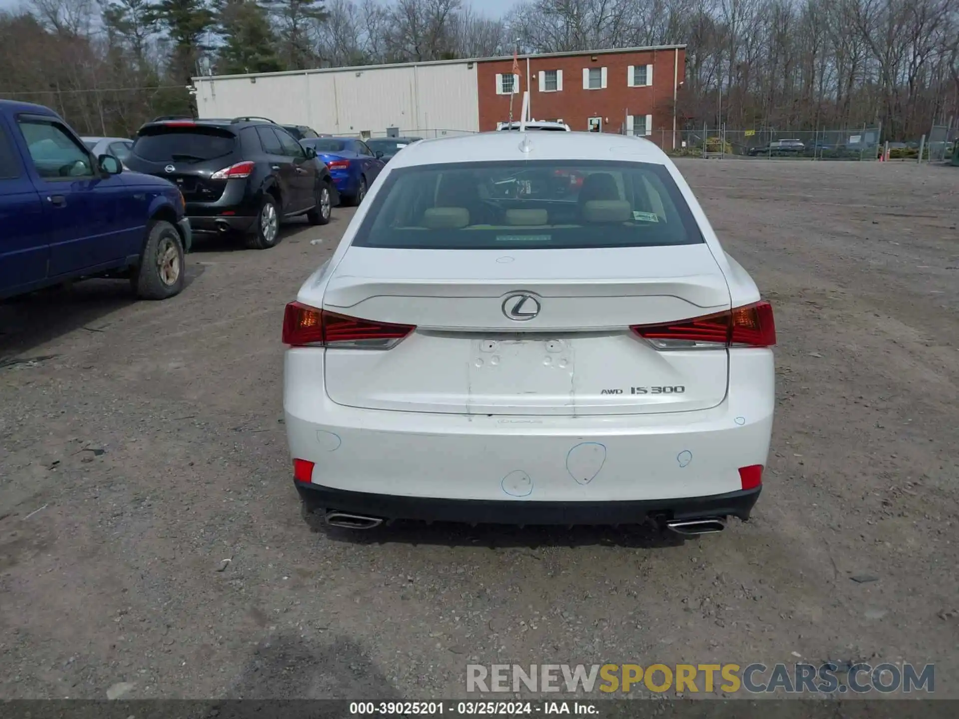 16 Photograph of a damaged car JTHC81D22K5035456 LEXUS IS 300 2019