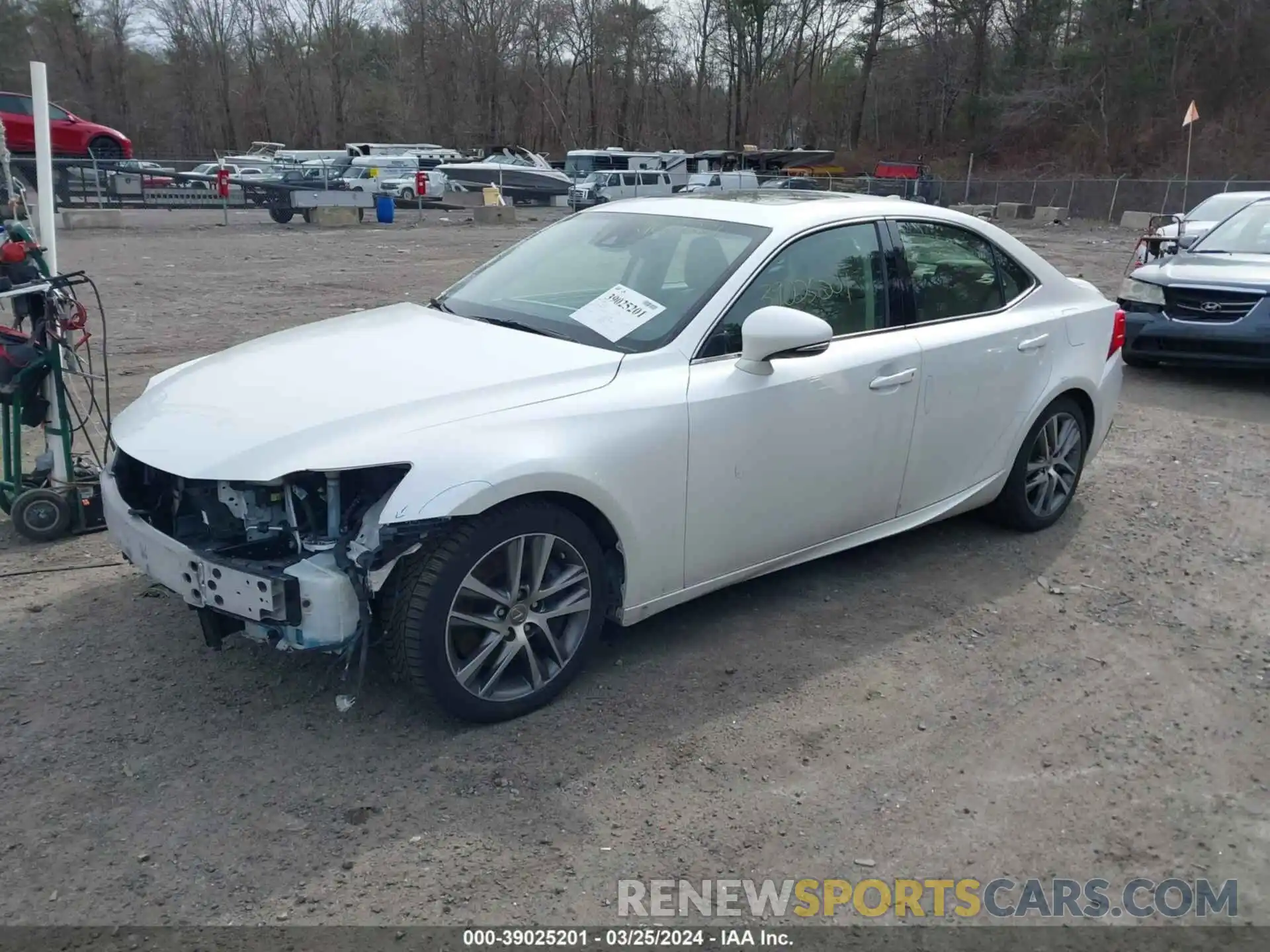 2 Photograph of a damaged car JTHC81D22K5035456 LEXUS IS 300 2019