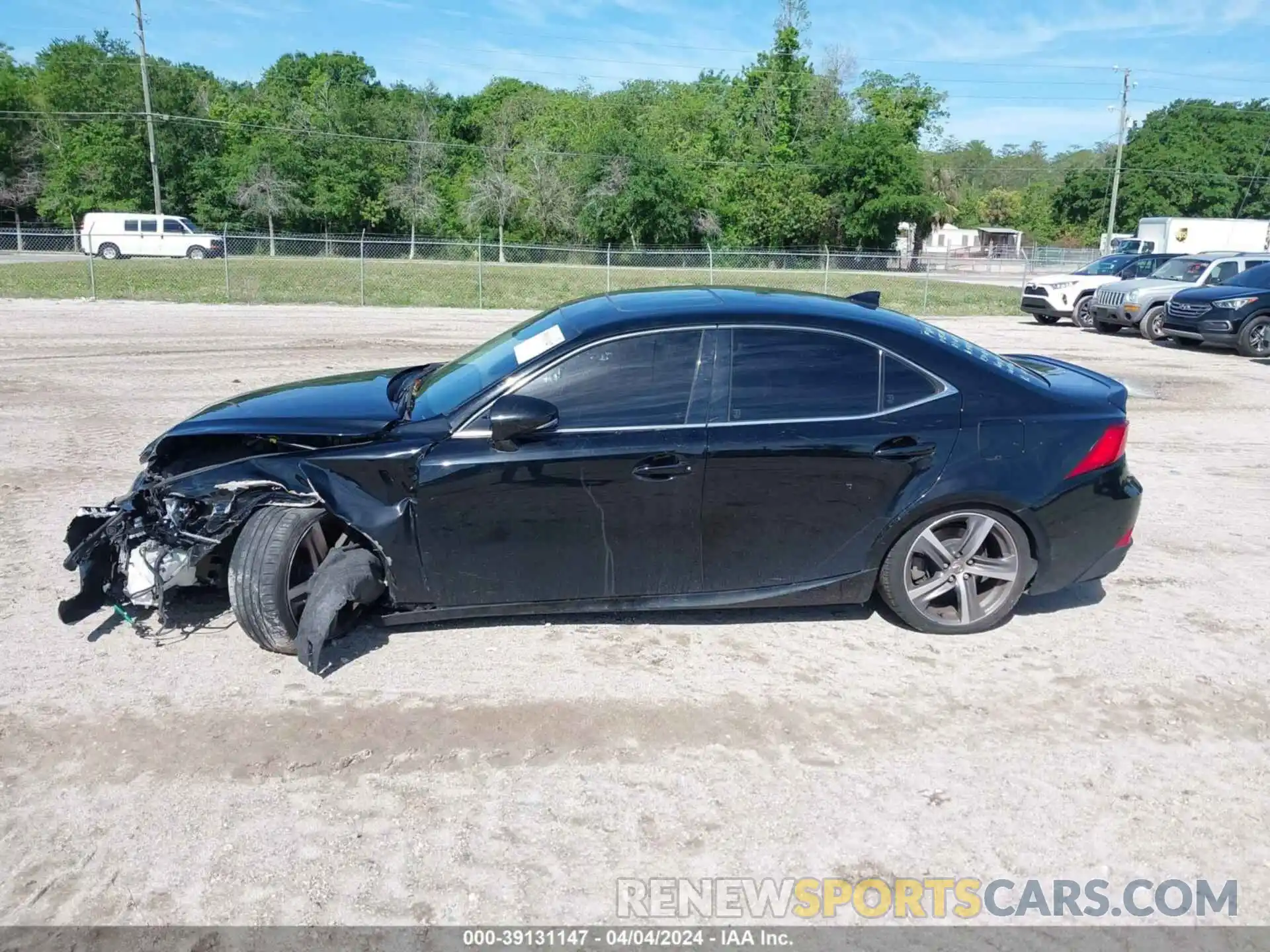 15 Photograph of a damaged car JTHDA1D29L5107036 LEXUS IS 300 2020