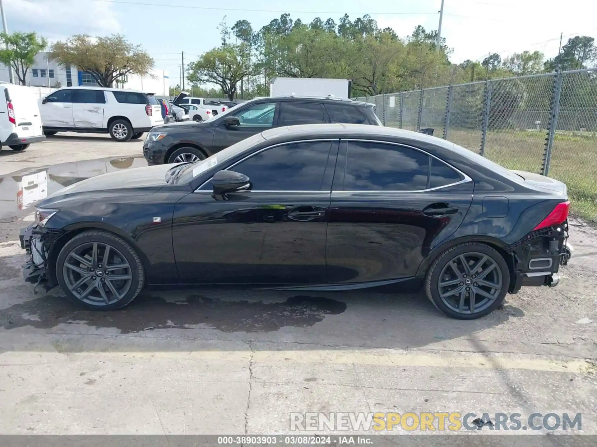 15 Photograph of a damaged car JTHGA1D29L5101525 LEXUS IS 300 2020