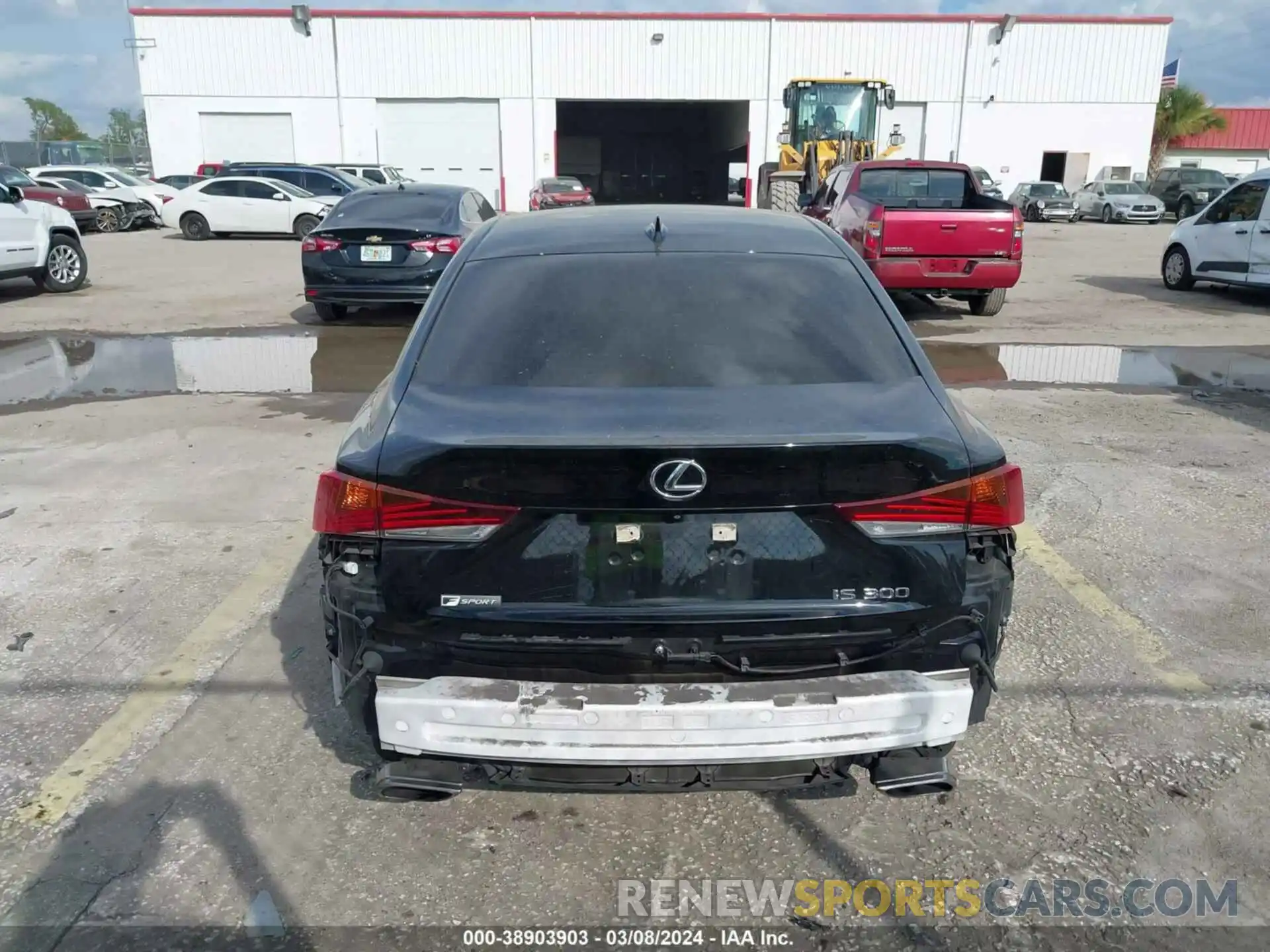 17 Photograph of a damaged car JTHGA1D29L5101525 LEXUS IS 300 2020