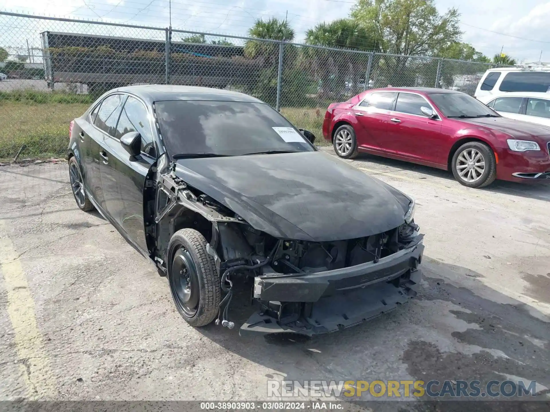 6 Photograph of a damaged car JTHGA1D29L5101525 LEXUS IS 300 2020