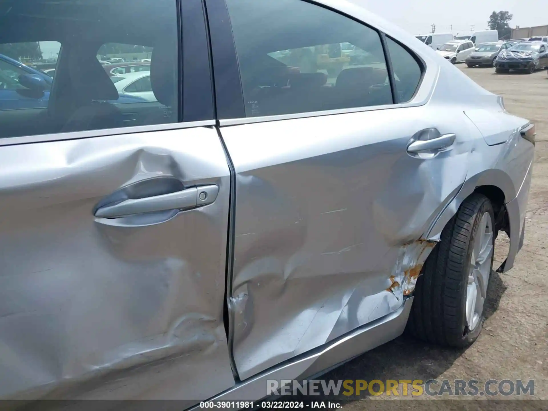 6 Photograph of a damaged car JTHCA1D22P5127985 LEXUS IS 300 2023