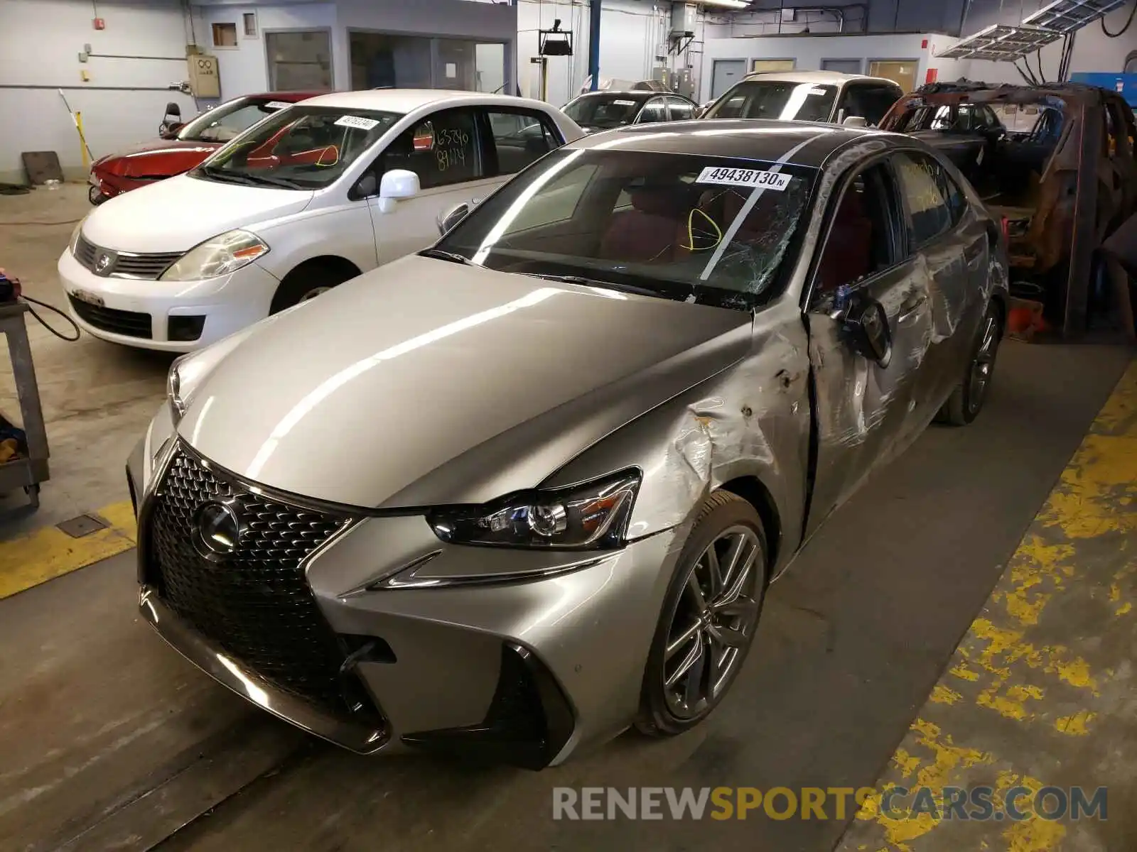 2 Photograph of a damaged car JTHG81F26L5042667 LEXUS IS 300 F-S 2020