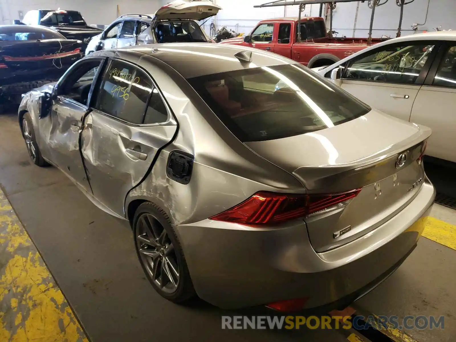 3 Photograph of a damaged car JTHG81F26L5042667 LEXUS IS 300 F-S 2020