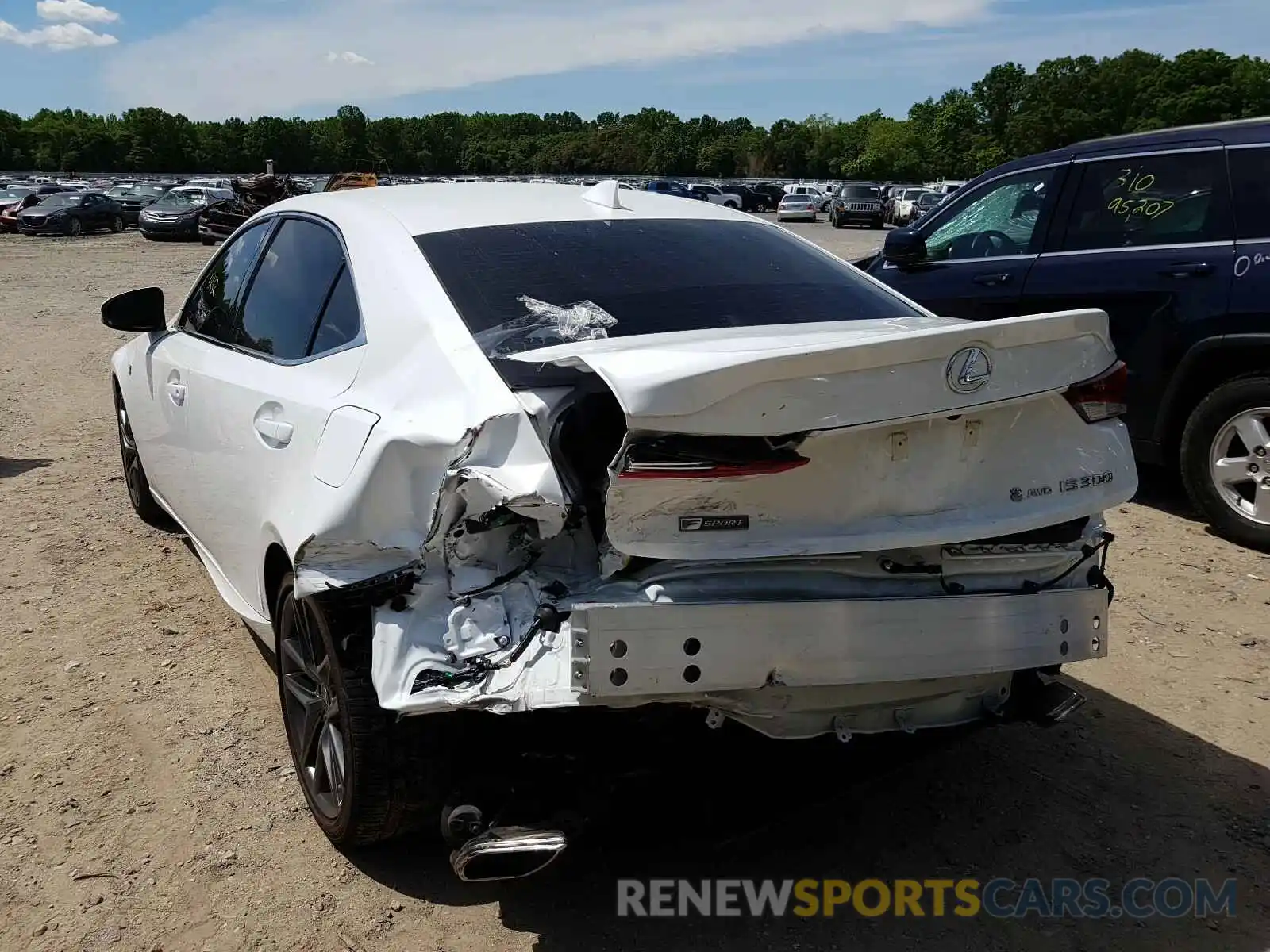 3 Photograph of a damaged car JTHG81F29L5041397 LEXUS IS 300 F-S 2020