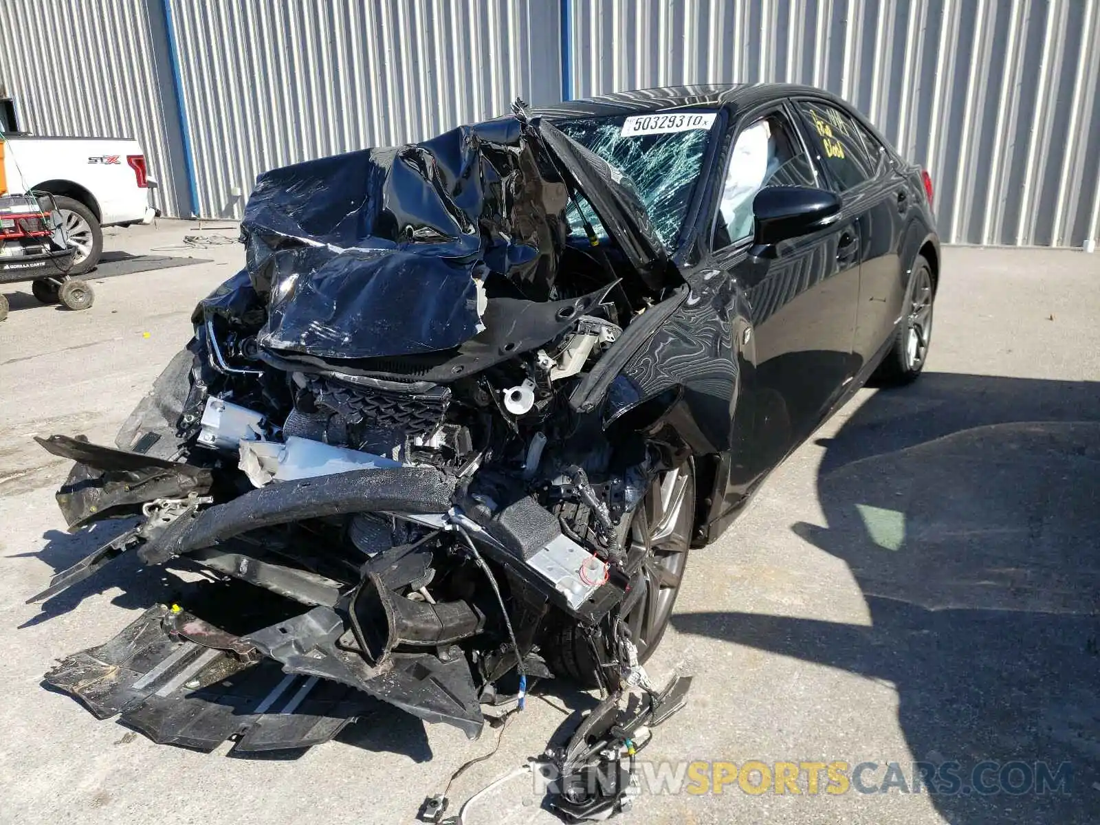 2 Photograph of a damaged car JTHGA1D2XL5101789 LEXUS IS 300 F-S 2020