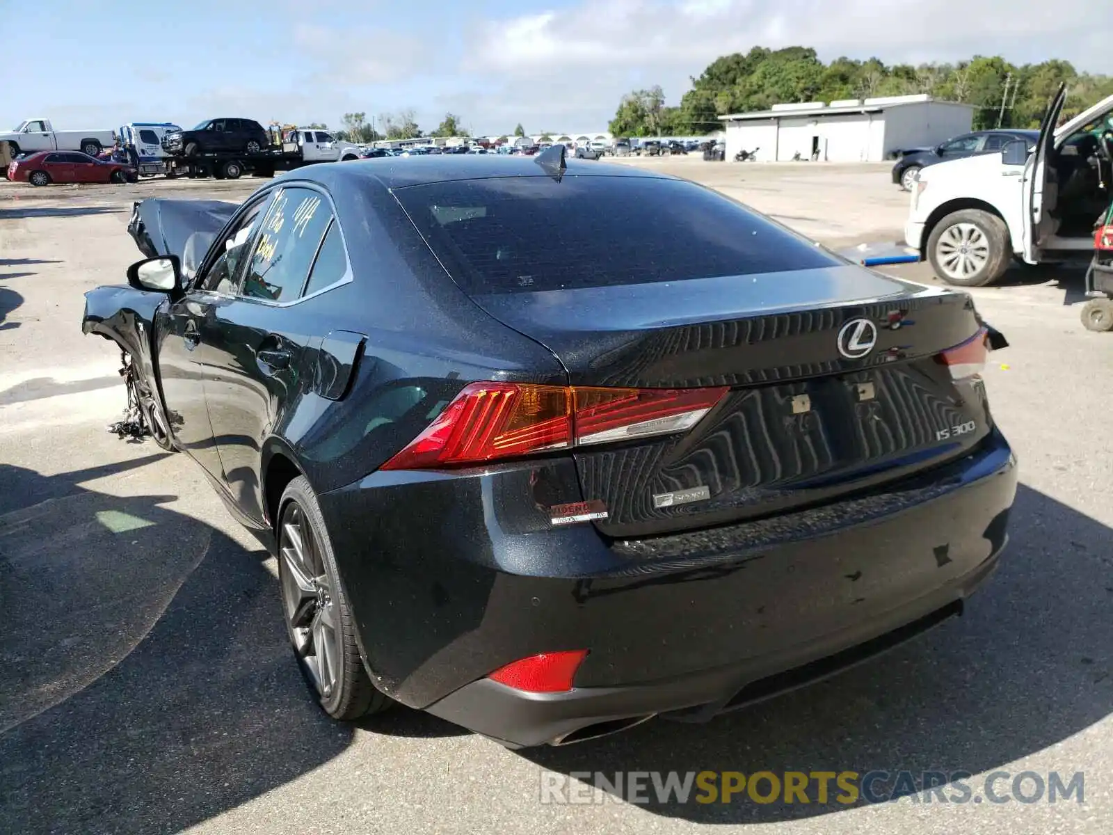 3 Photograph of a damaged car JTHGA1D2XL5101789 LEXUS IS 300 F-S 2020