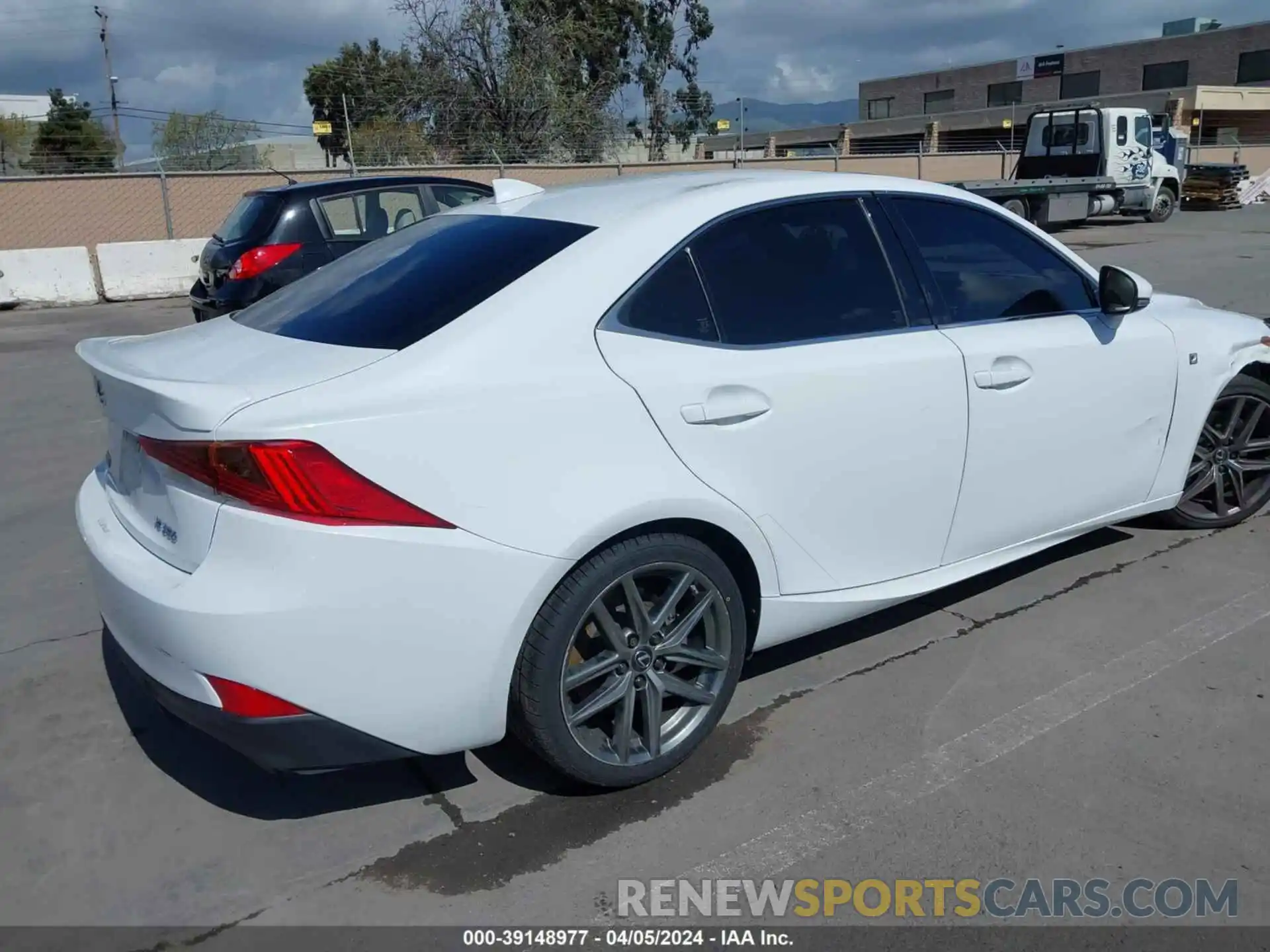 4 Photograph of a damaged car JTHGZ1B22L5036920 LEXUS IS 350 2020