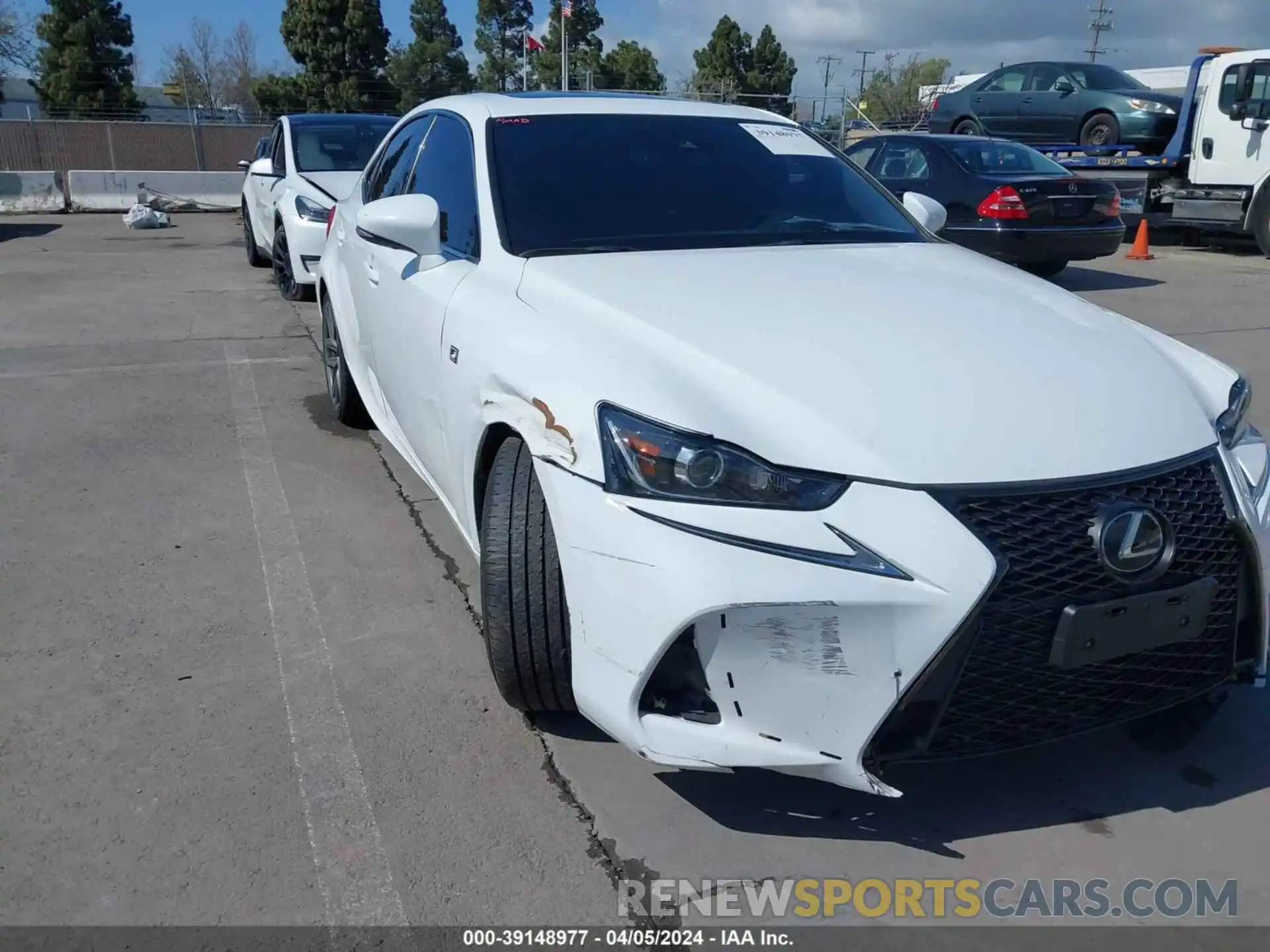 6 Photograph of a damaged car JTHGZ1B22L5036920 LEXUS IS 350 2020