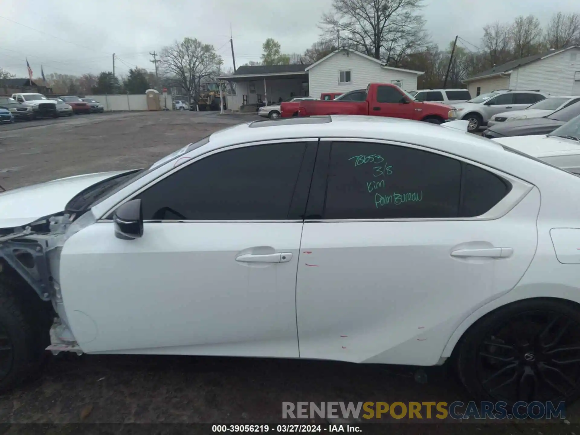 14 Photograph of a damaged car JTHGZ1B25M5040459 LEXUS IS 350 2021