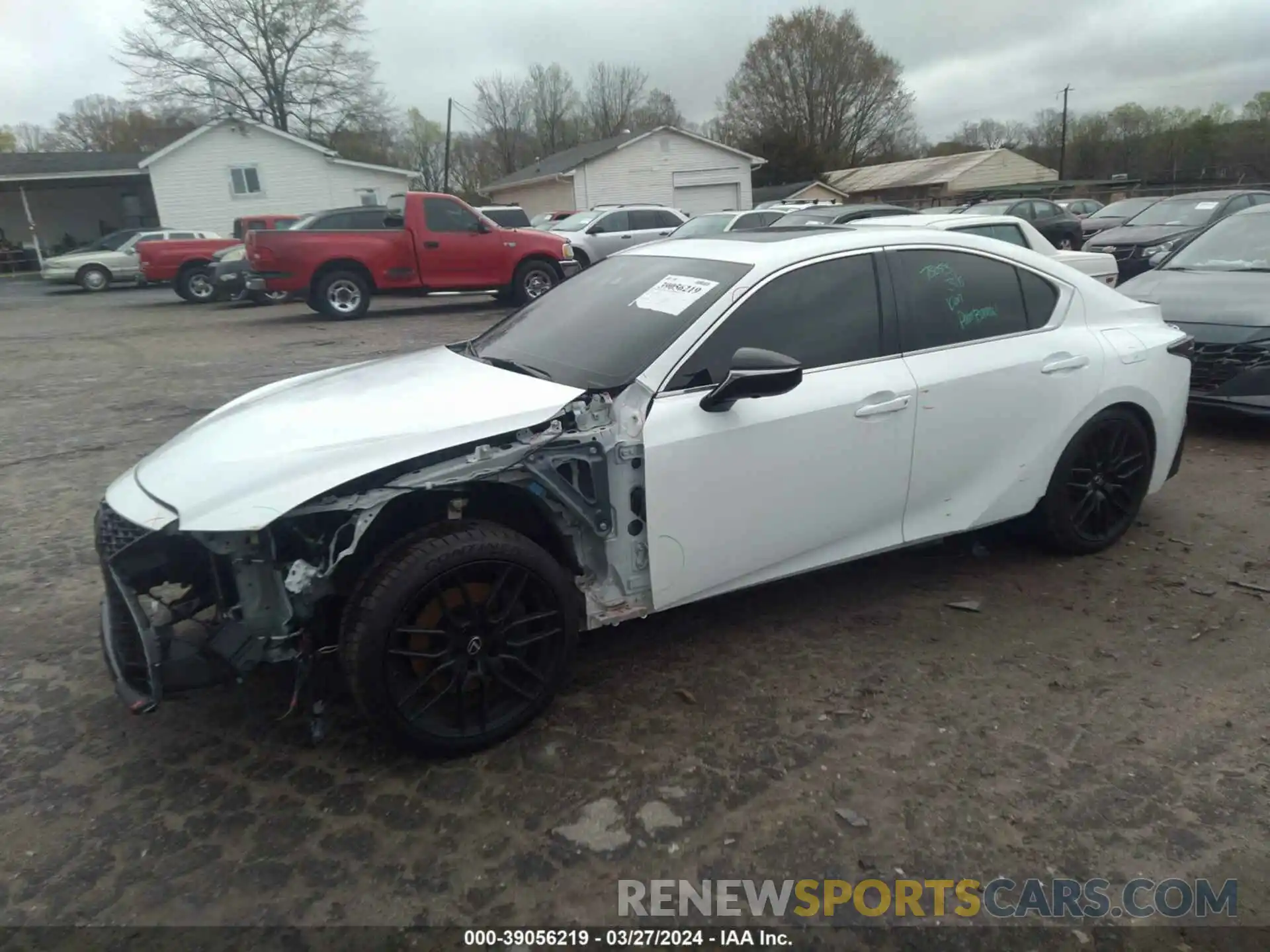 2 Photograph of a damaged car JTHGZ1B25M5040459 LEXUS IS 350 2021