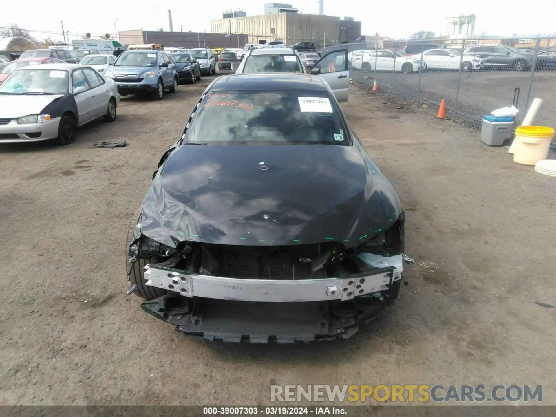 12 Photograph of a damaged car JTHGZ1E20M5022057 LEXUS IS 350 2021