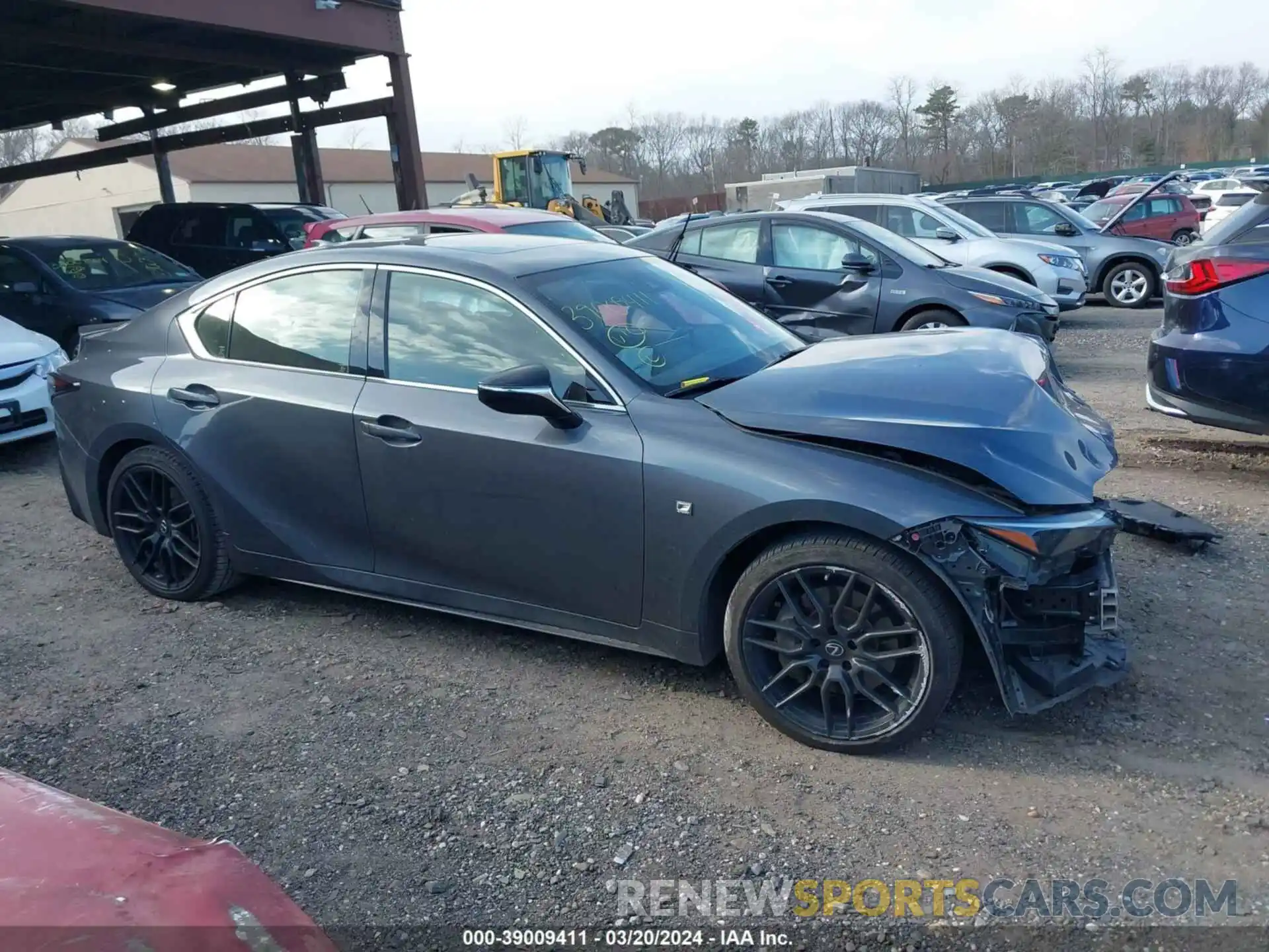 13 Photograph of a damaged car JTHGZ1E26M5019552 LEXUS IS 350 2021