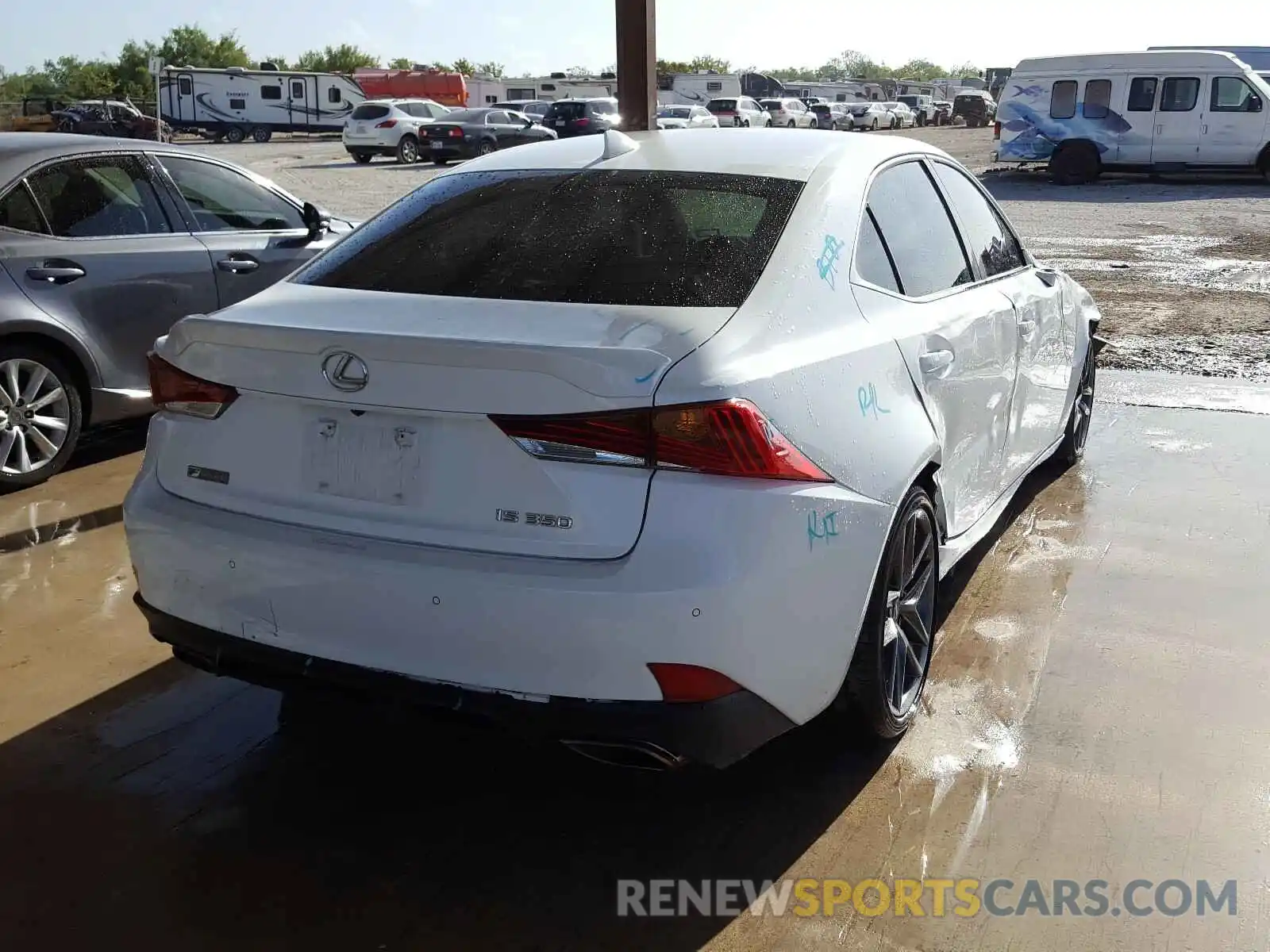 4 Photograph of a damaged car JTHGZ1B20L5035331 LEXUS IS 350 F-S 2020