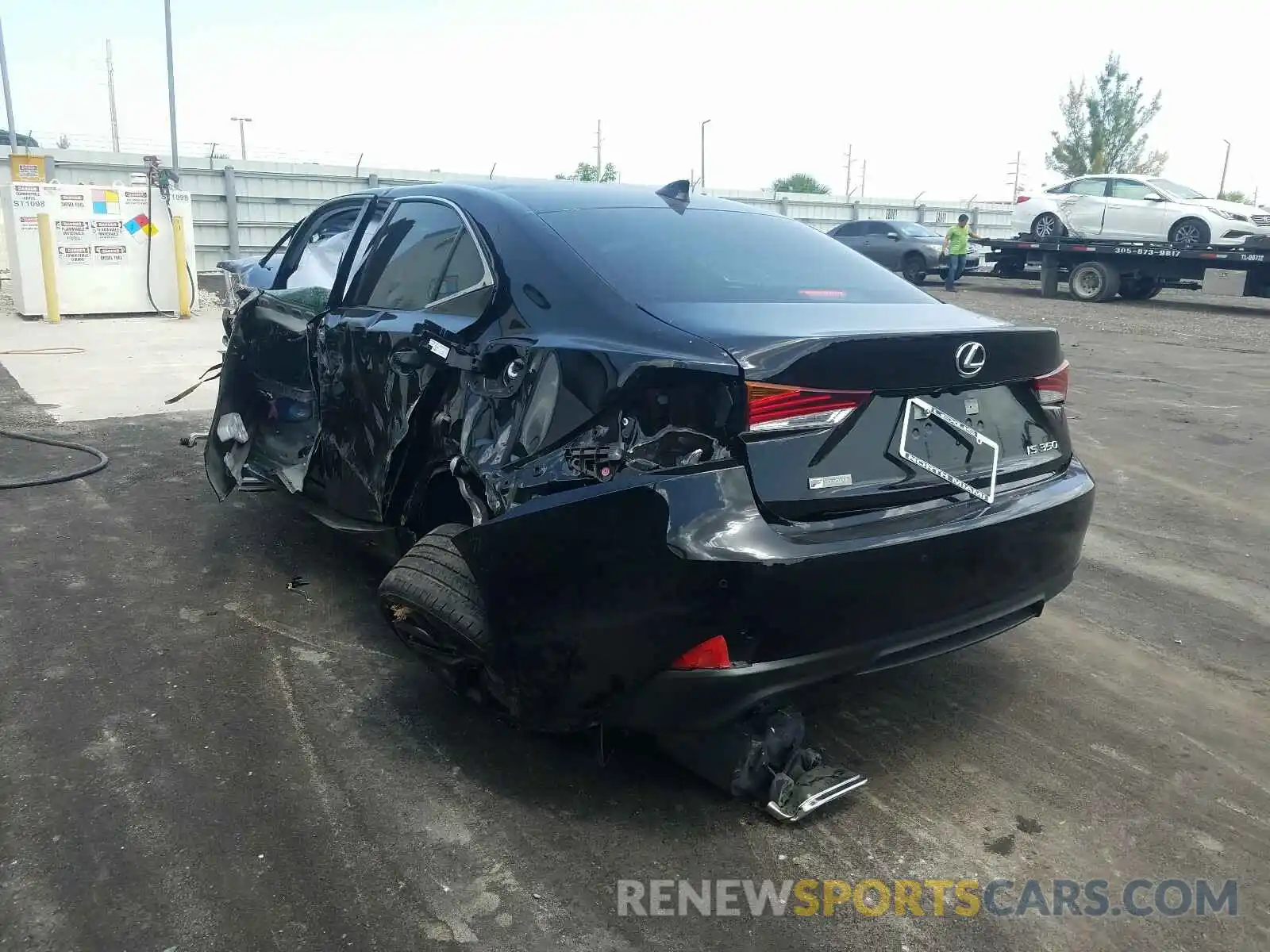 3 Photograph of a damaged car JTHGZ1B2XL5035997 LEXUS IS 350 F-S 2020