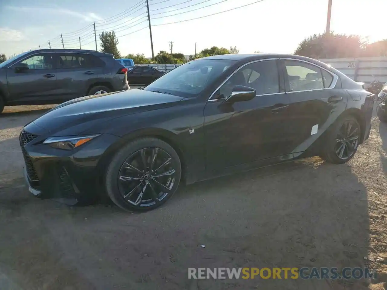 1 Photograph of a damaged car JTHGZ1B26P5067187 LEXUS IS 350 F S 2023