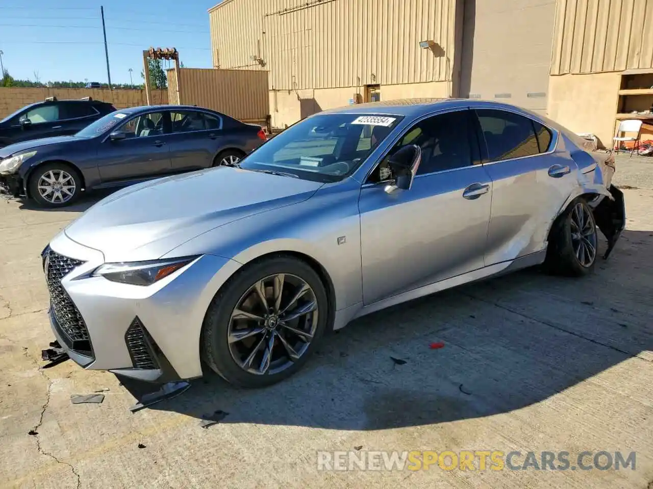 1 Photograph of a damaged car JTHGZ1B27P5061365 LEXUS IS 350 F S 2023