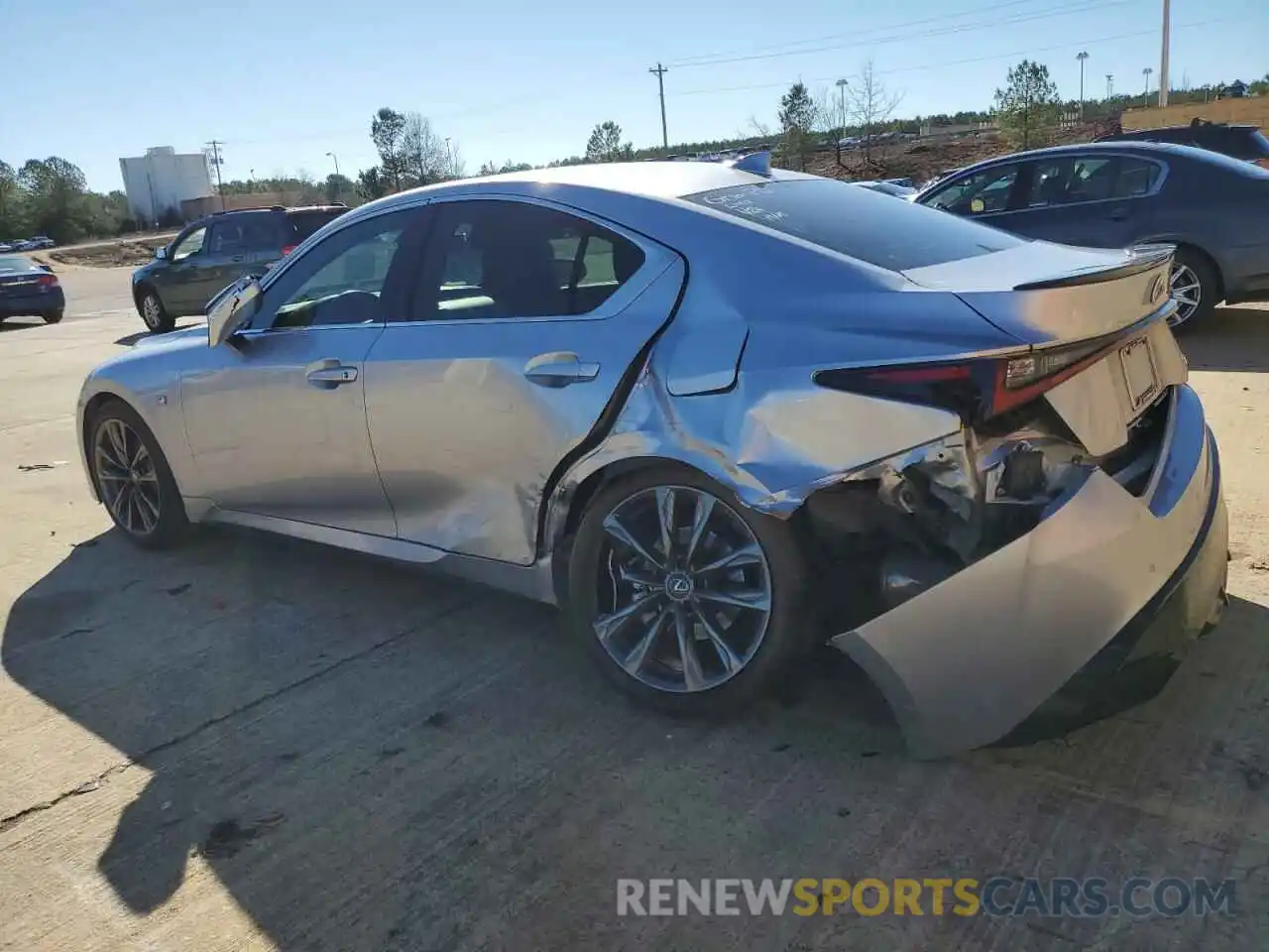 2 Photograph of a damaged car JTHGZ1B27P5061365 LEXUS IS 350 F S 2023