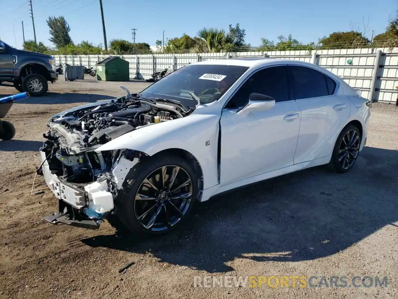 1 Photograph of a damaged car JTHGZ1B29P5068186 LEXUS IS 350 F S 2023