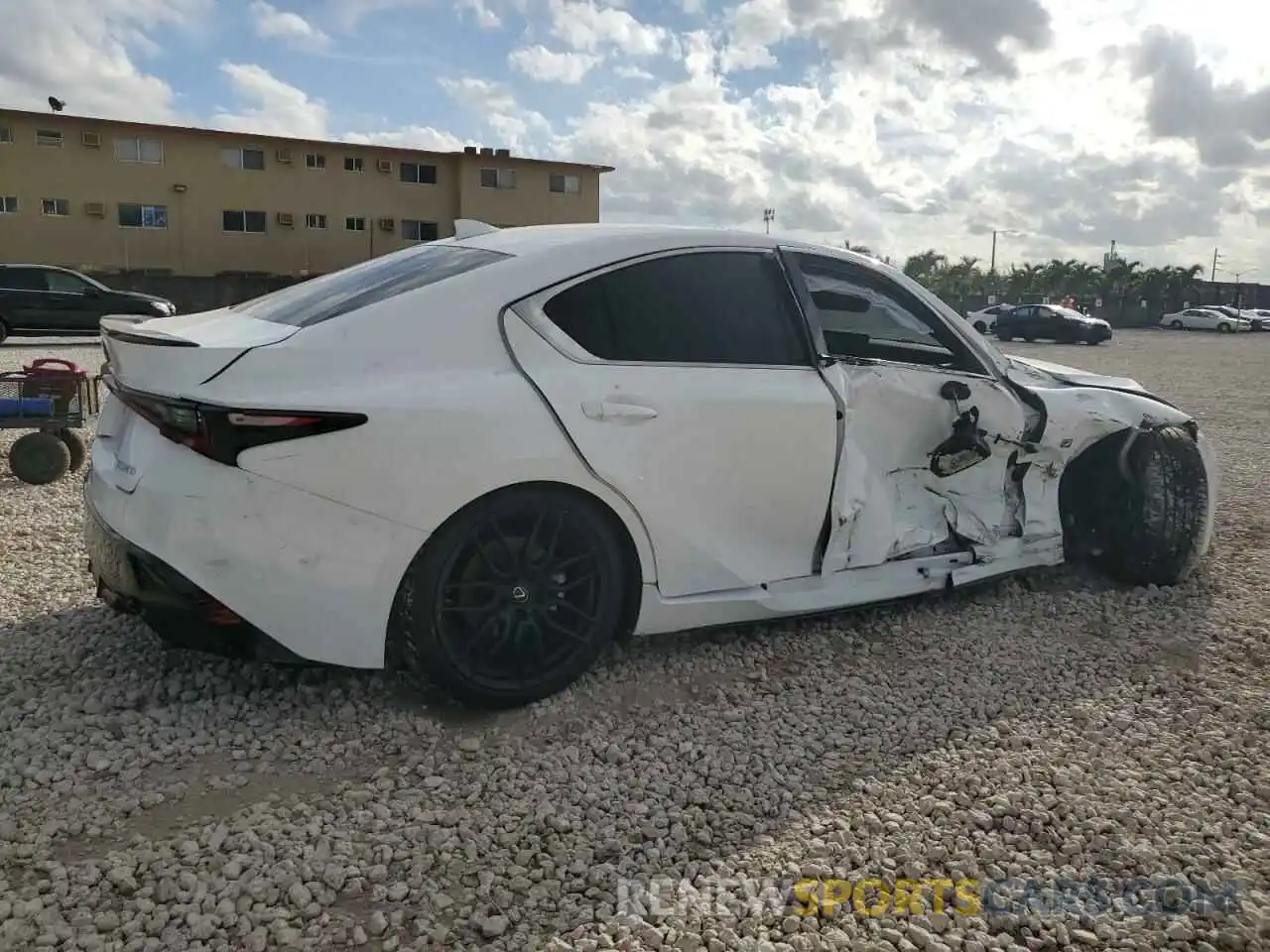 3 Photograph of a damaged car JTHGZ1B29P5070049 LEXUS IS 350 F S 2023