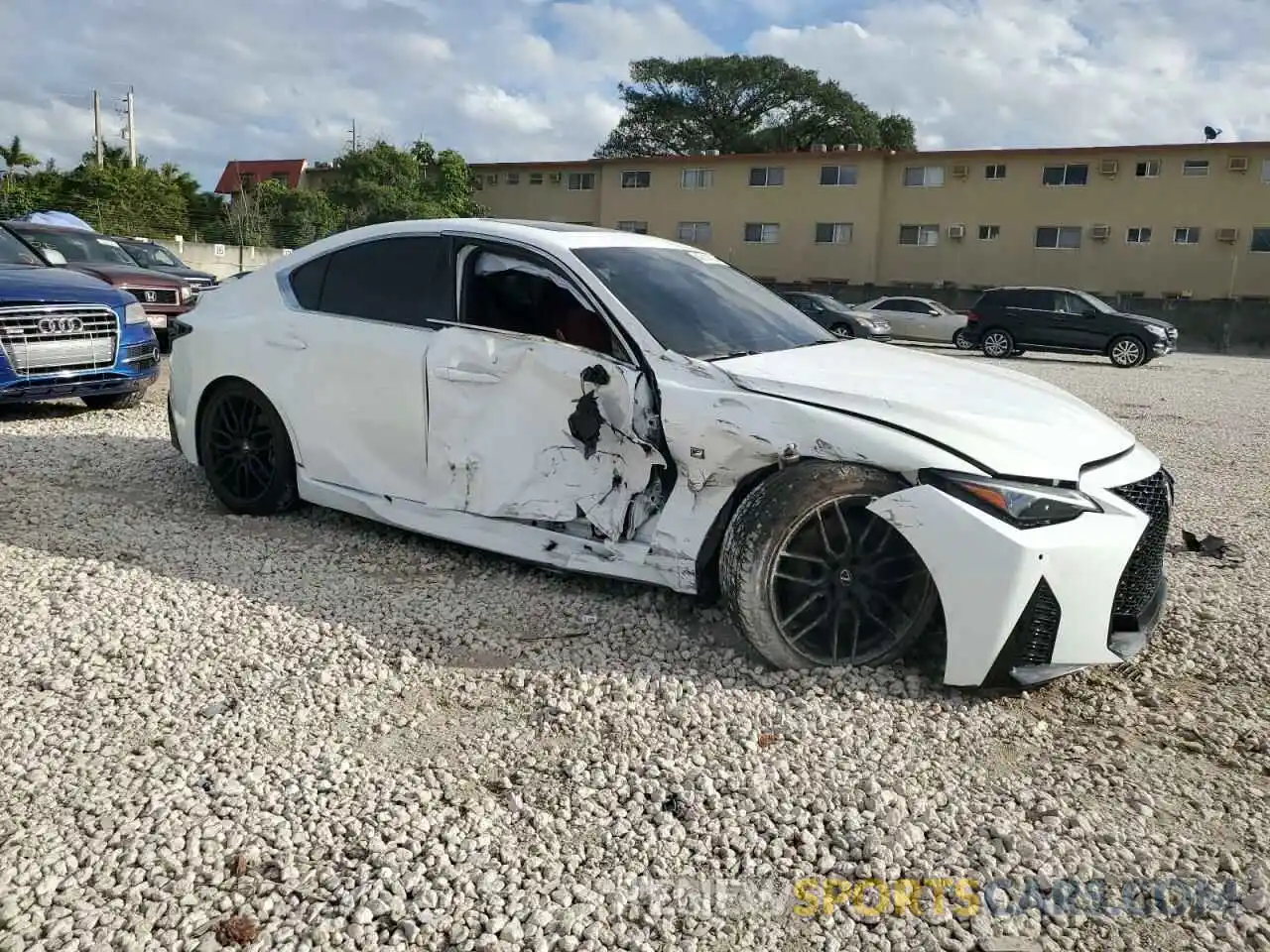 4 Photograph of a damaged car JTHGZ1B29P5070049 LEXUS IS 350 F S 2023