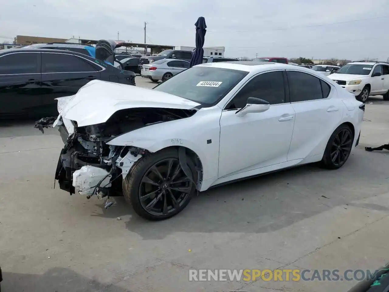 1 Photograph of a damaged car JTHBZ1B21R5072942 LEXUS IS 350 F S 2024