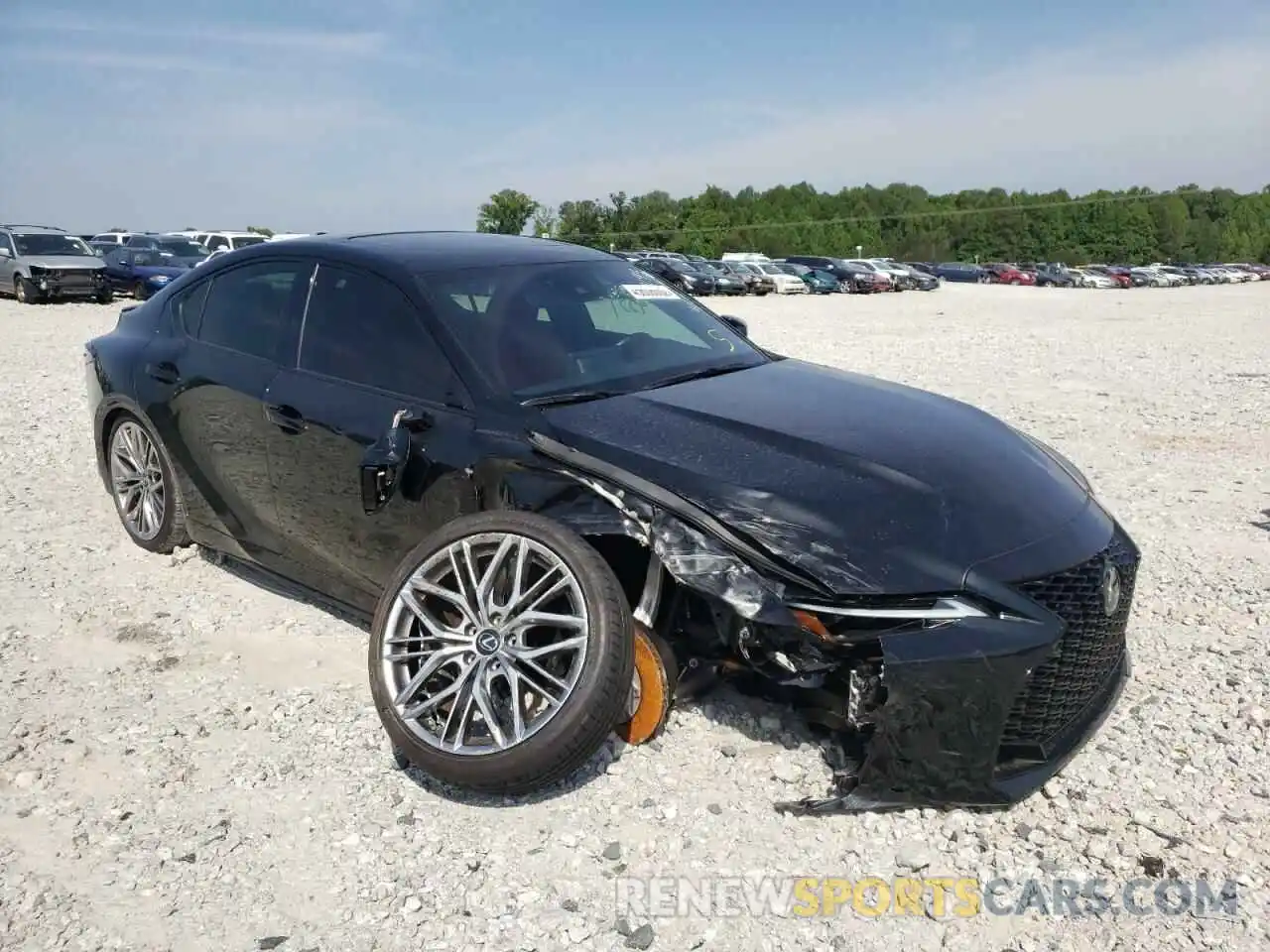 1 Photograph of a damaged car JTHAP1D25N5001493 LEXUS IS 500 F S 2022