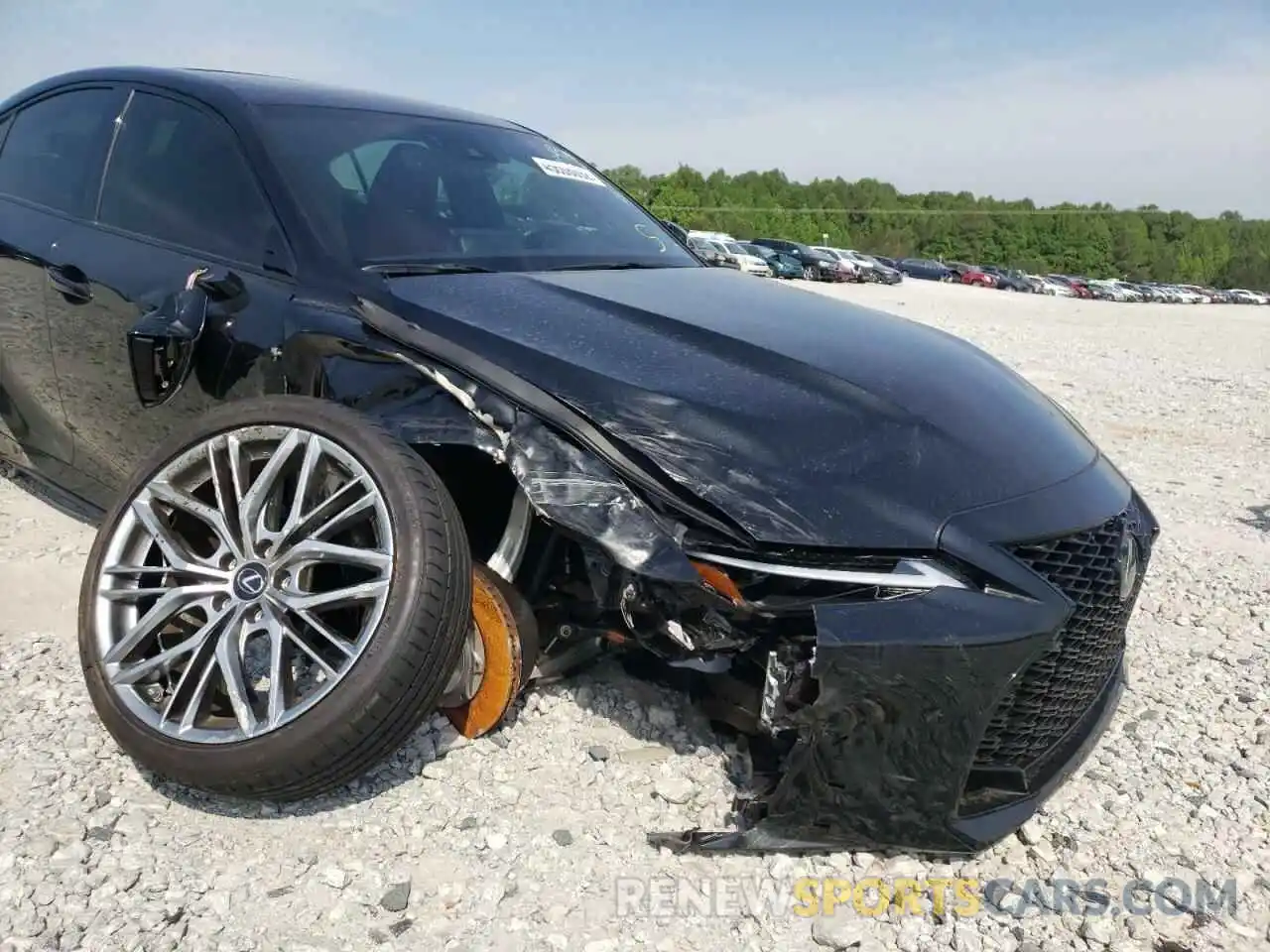 9 Photograph of a damaged car JTHAP1D25N5001493 LEXUS IS 500 F S 2022