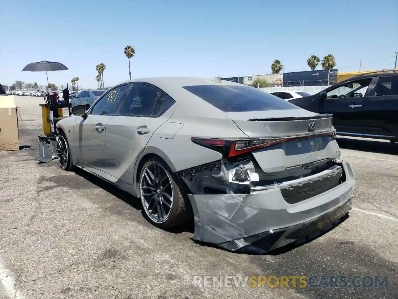 3 Photograph of a damaged car JTHUP1D23N5001487 LEXUS IS 500 F S 2022