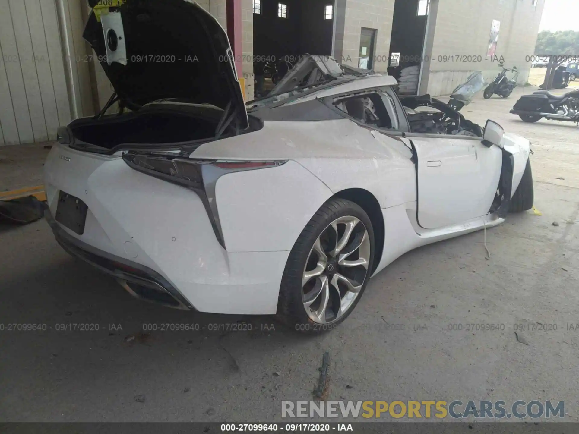 4 Photograph of a damaged car JTHHP5AY3KA006855 LEXUS LC 2019