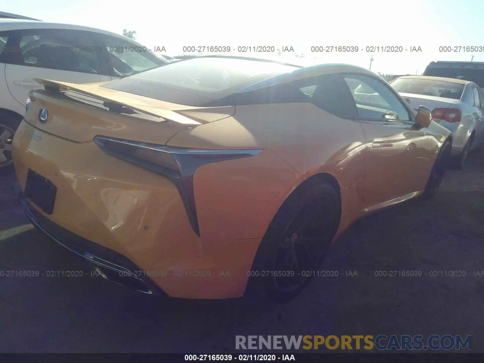 4 Фотография поврежденного автомобиля JTHHP5AY8KA006771 LEXUS LC 2019