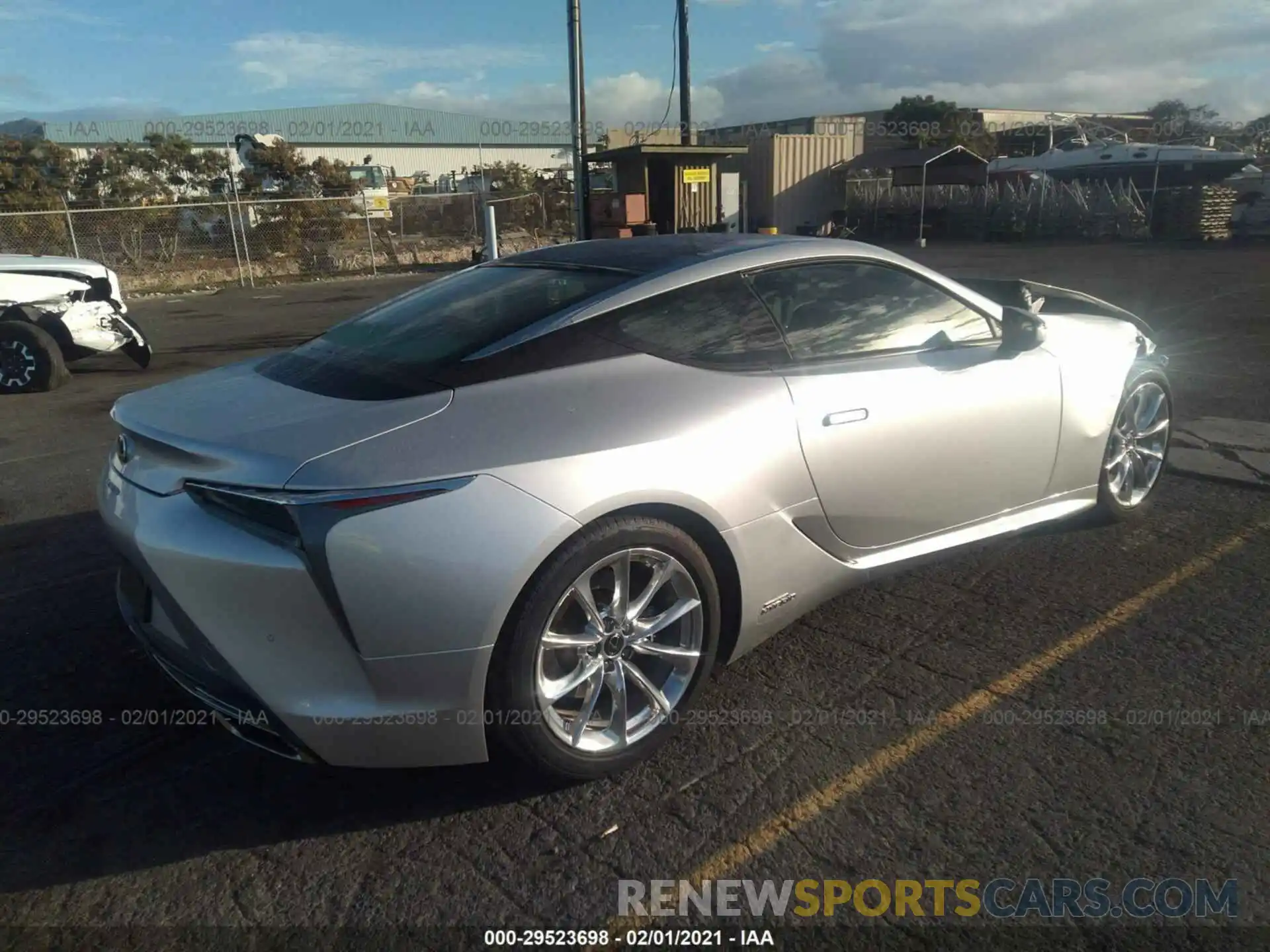 4 Photograph of a damaged car JTHHY5AY4KA001712 LEXUS LC 2019