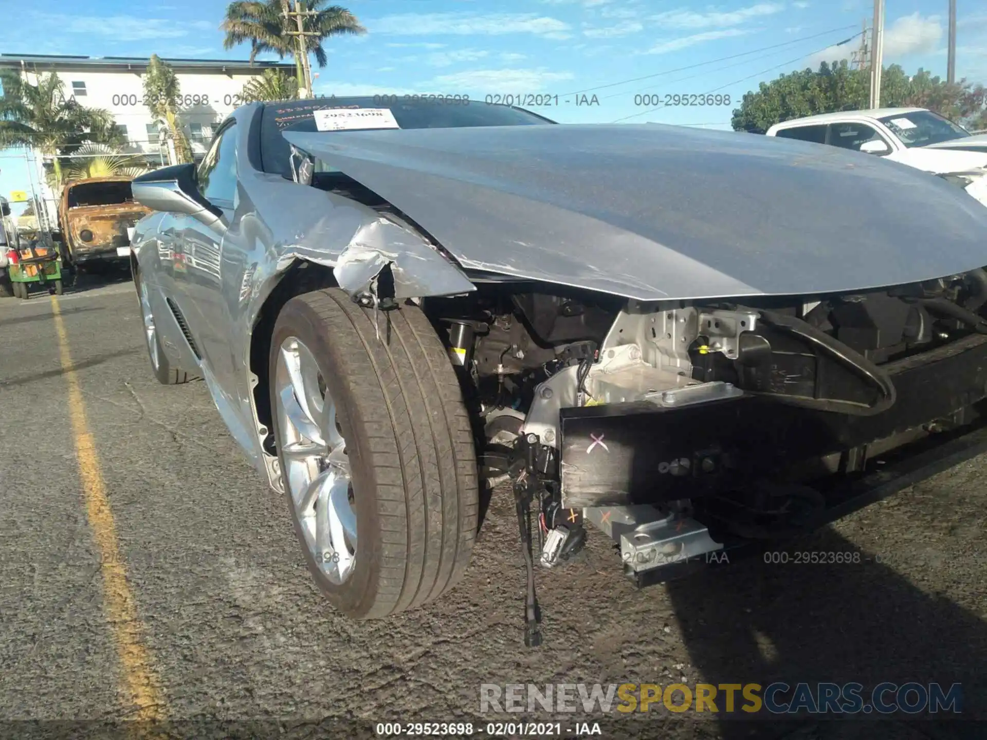 6 Photograph of a damaged car JTHHY5AY4KA001712 LEXUS LC 2019