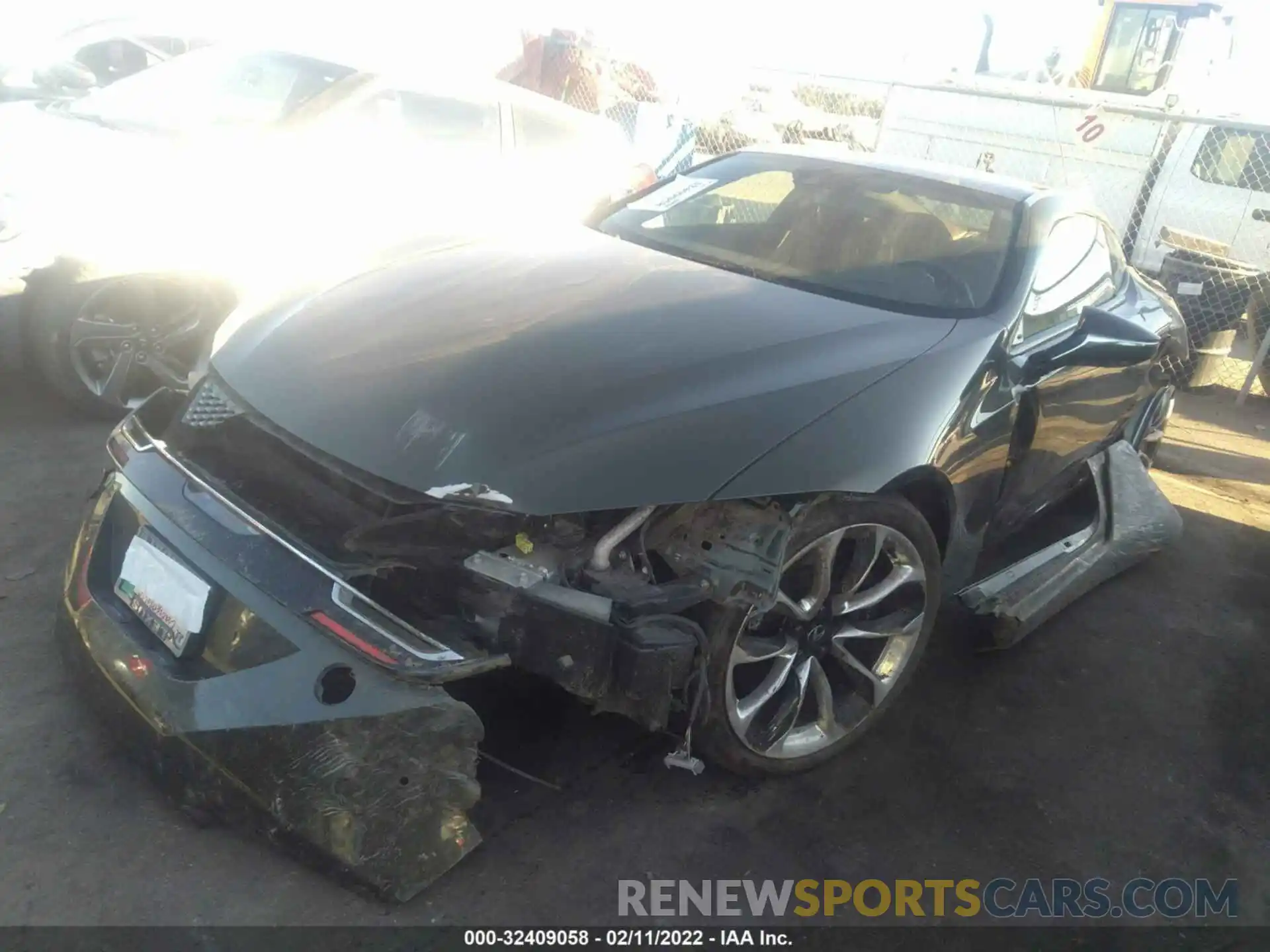 2 Photograph of a damaged car JTHCP5AY1LA008034 LEXUS LC 2020