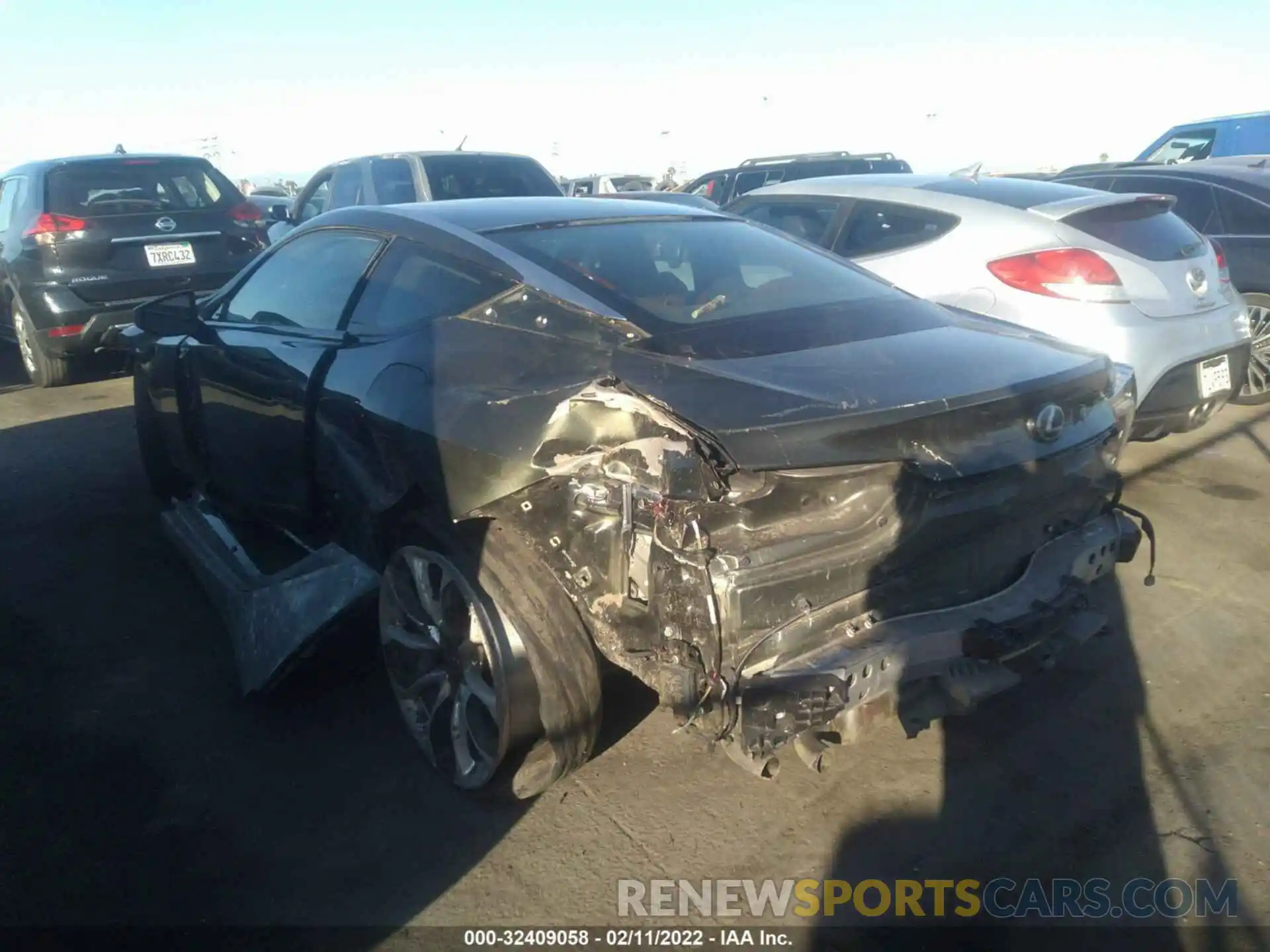 3 Photograph of a damaged car JTHCP5AY1LA008034 LEXUS LC 2020