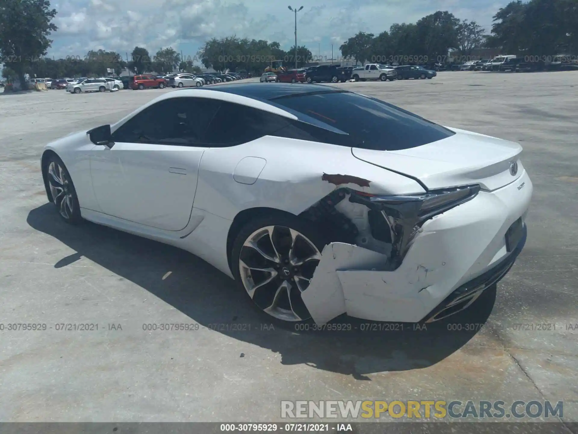 3 Photograph of a damaged car JTHEP5AY3LA007900 LEXUS LC 2020