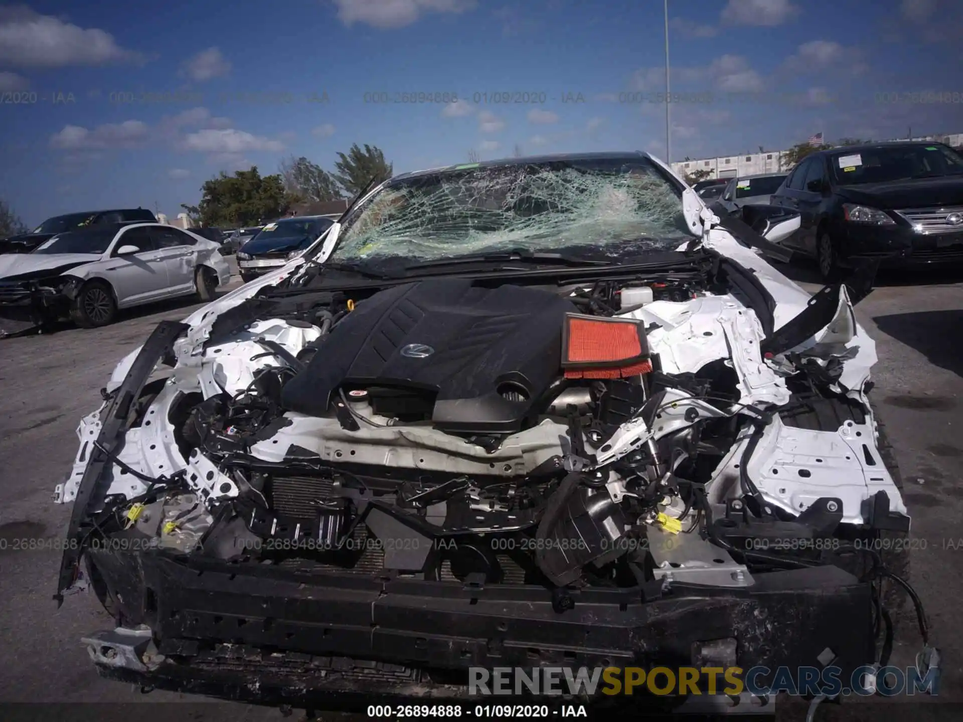 6 Фотография поврежденного автомобиля JTHEP5AY5LA007381 LEXUS LC 2020