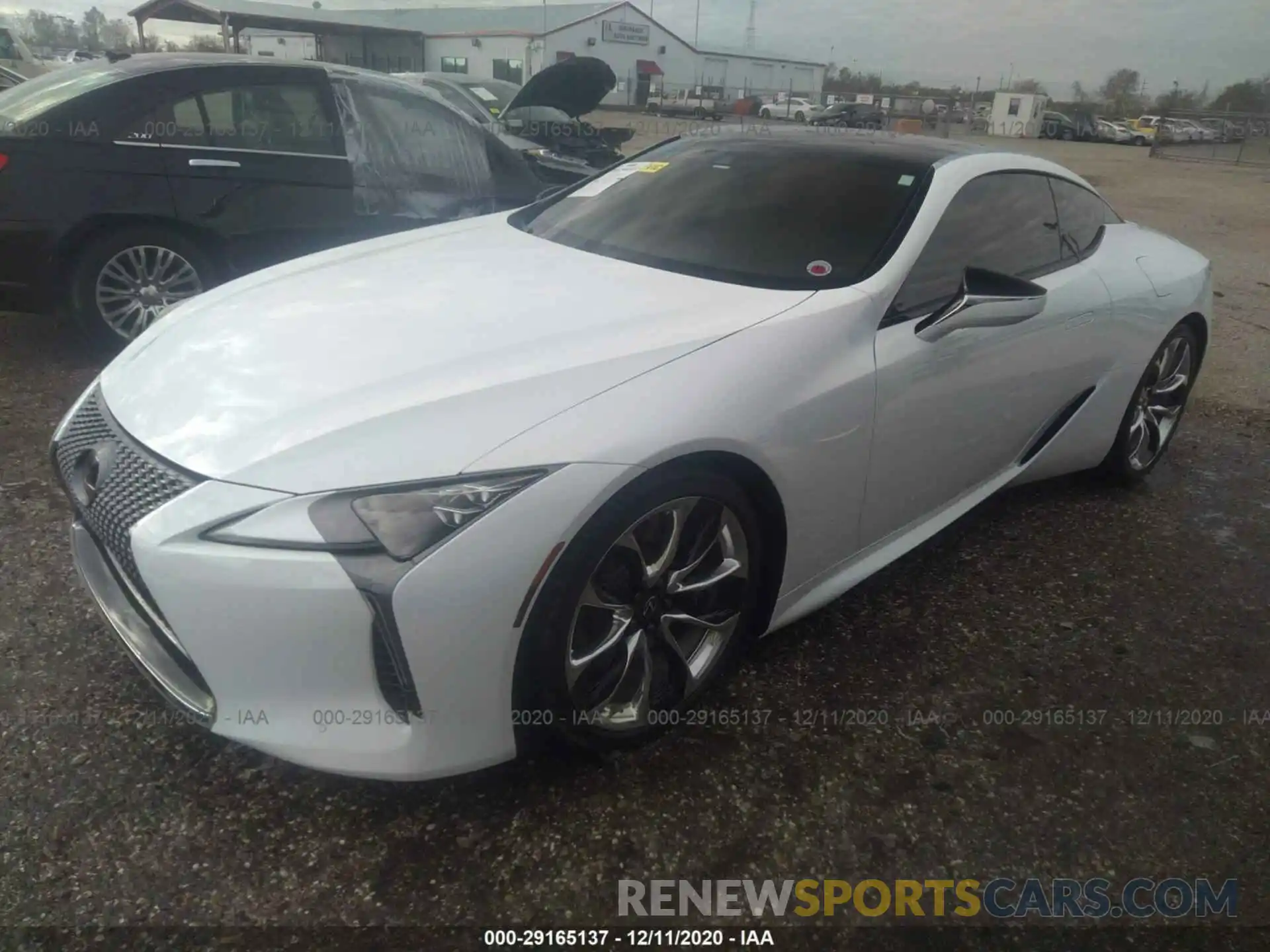 2 Photograph of a damaged car JTHBP5AY1MA008368 LEXUS LC 2021