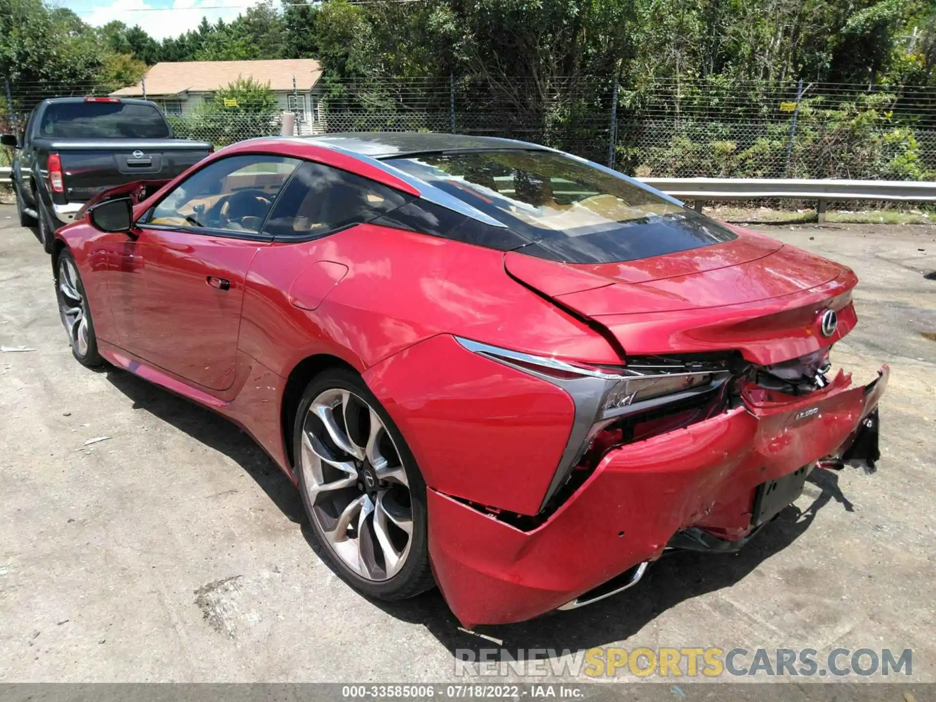 3 Photograph of a damaged car JTHBP5AYXMA100112 LEXUS LC 2021