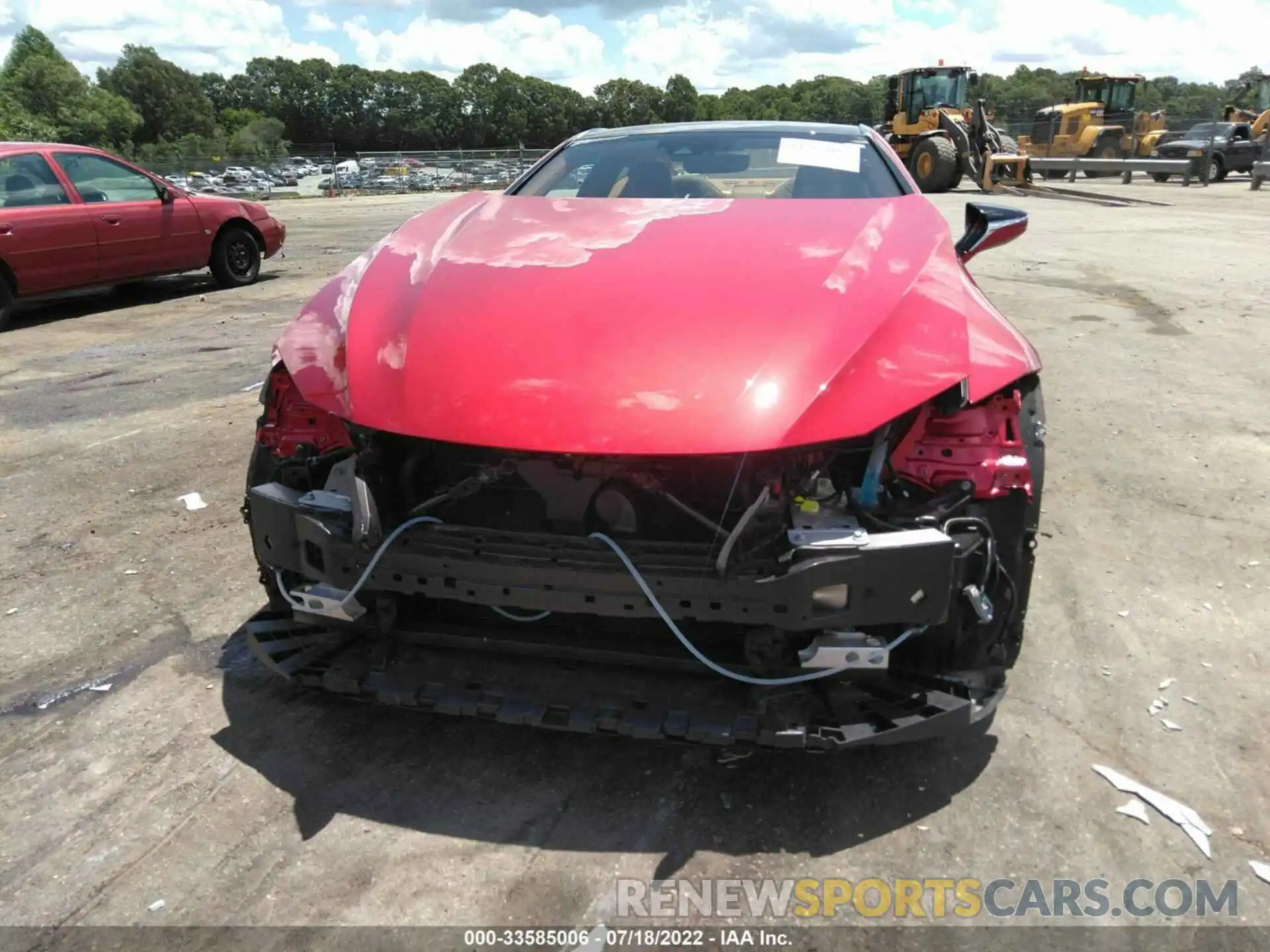 6 Photograph of a damaged car JTHBP5AYXMA100112 LEXUS LC 2021