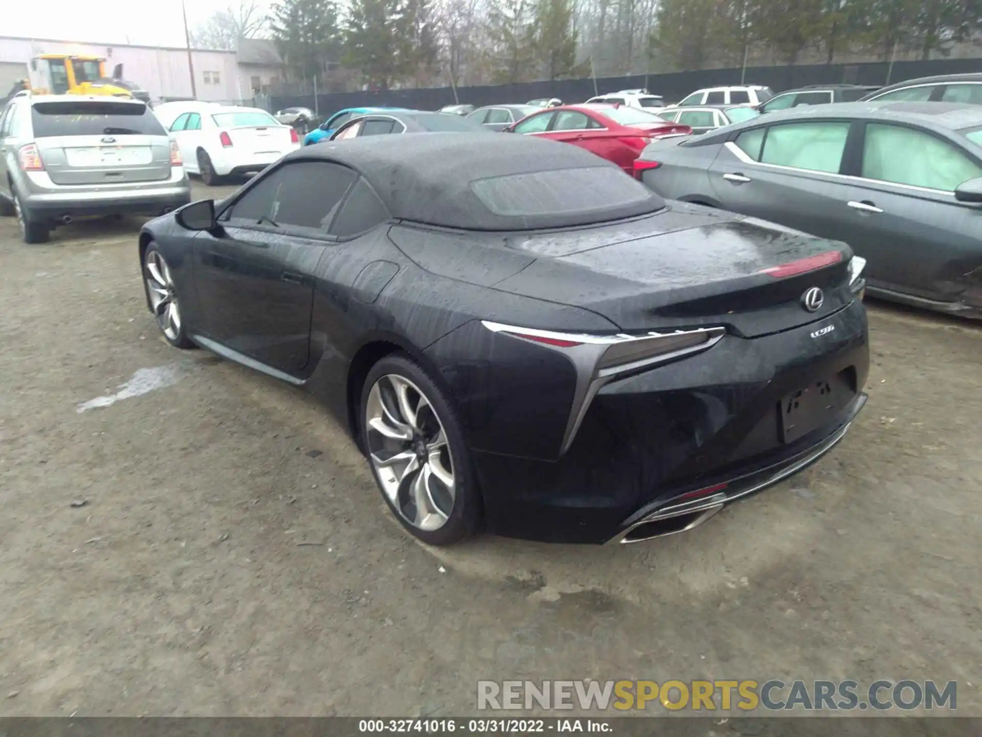 3 Photograph of a damaged car JTHKPAAY3MA103572 LEXUS LC 2021