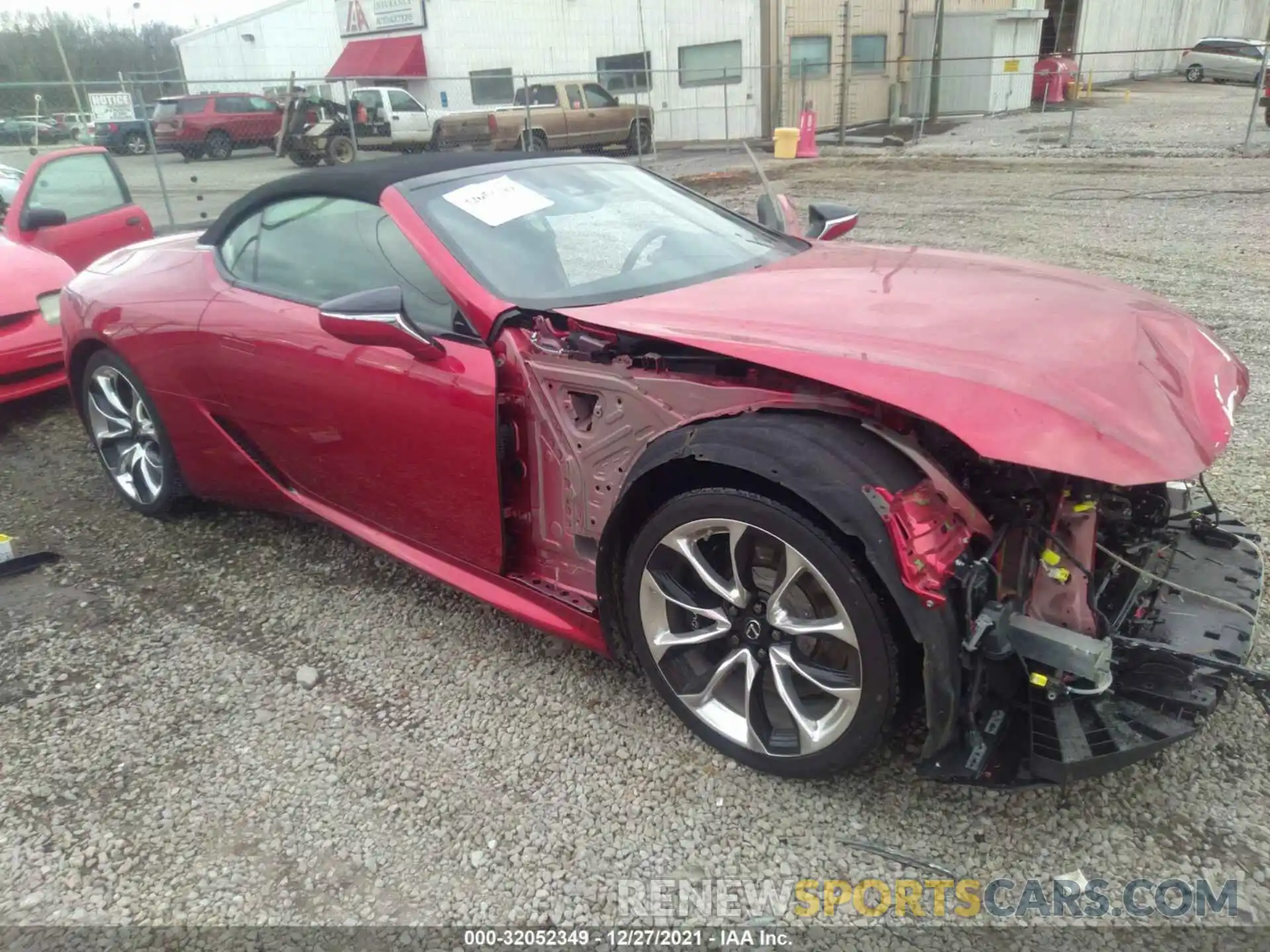 1 Photograph of a damaged car JTHKPAAY4MA102608 LEXUS LC 2021