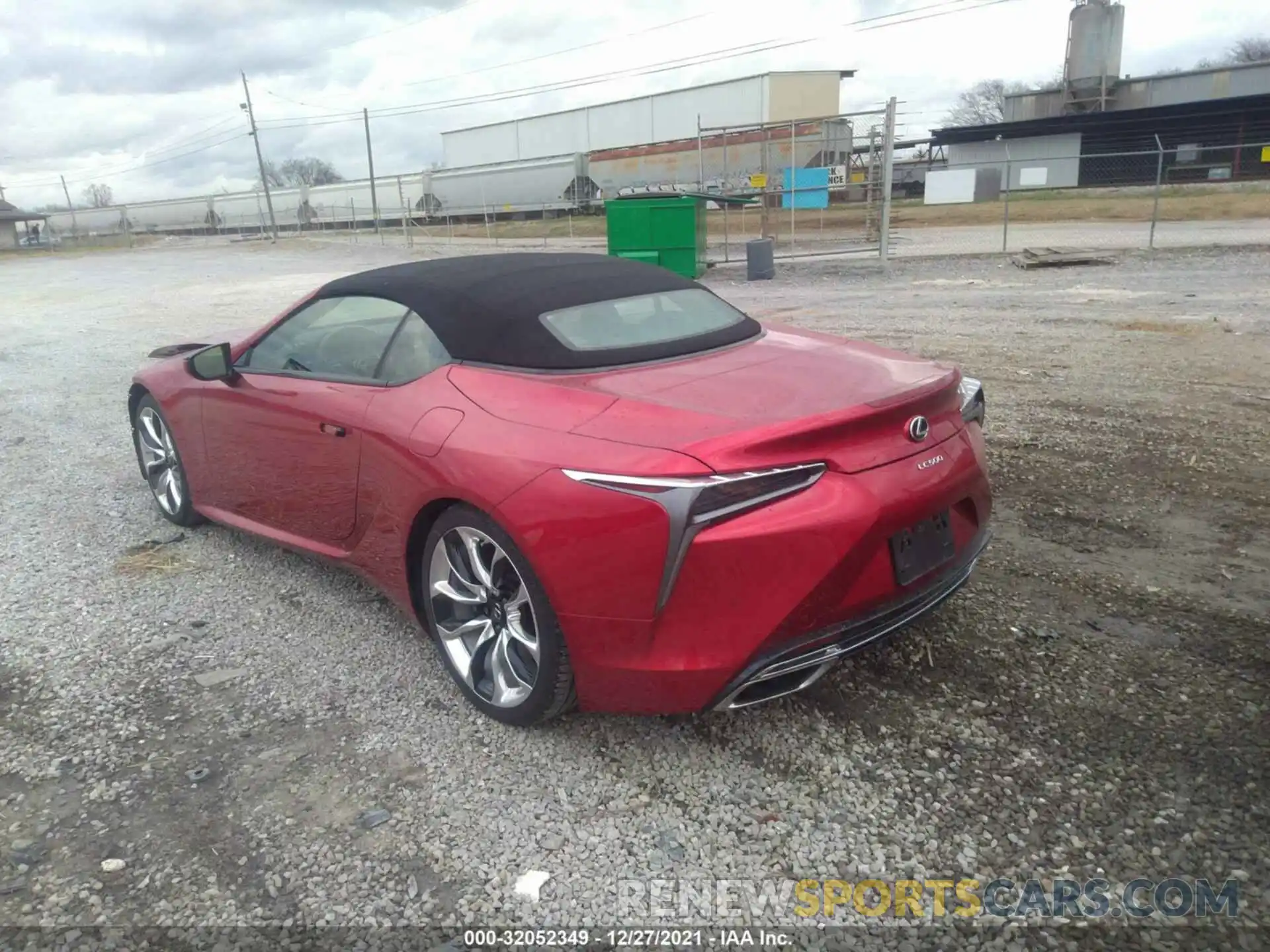 3 Фотография поврежденного автомобиля JTHKPAAY4MA102608 LEXUS LC 2021