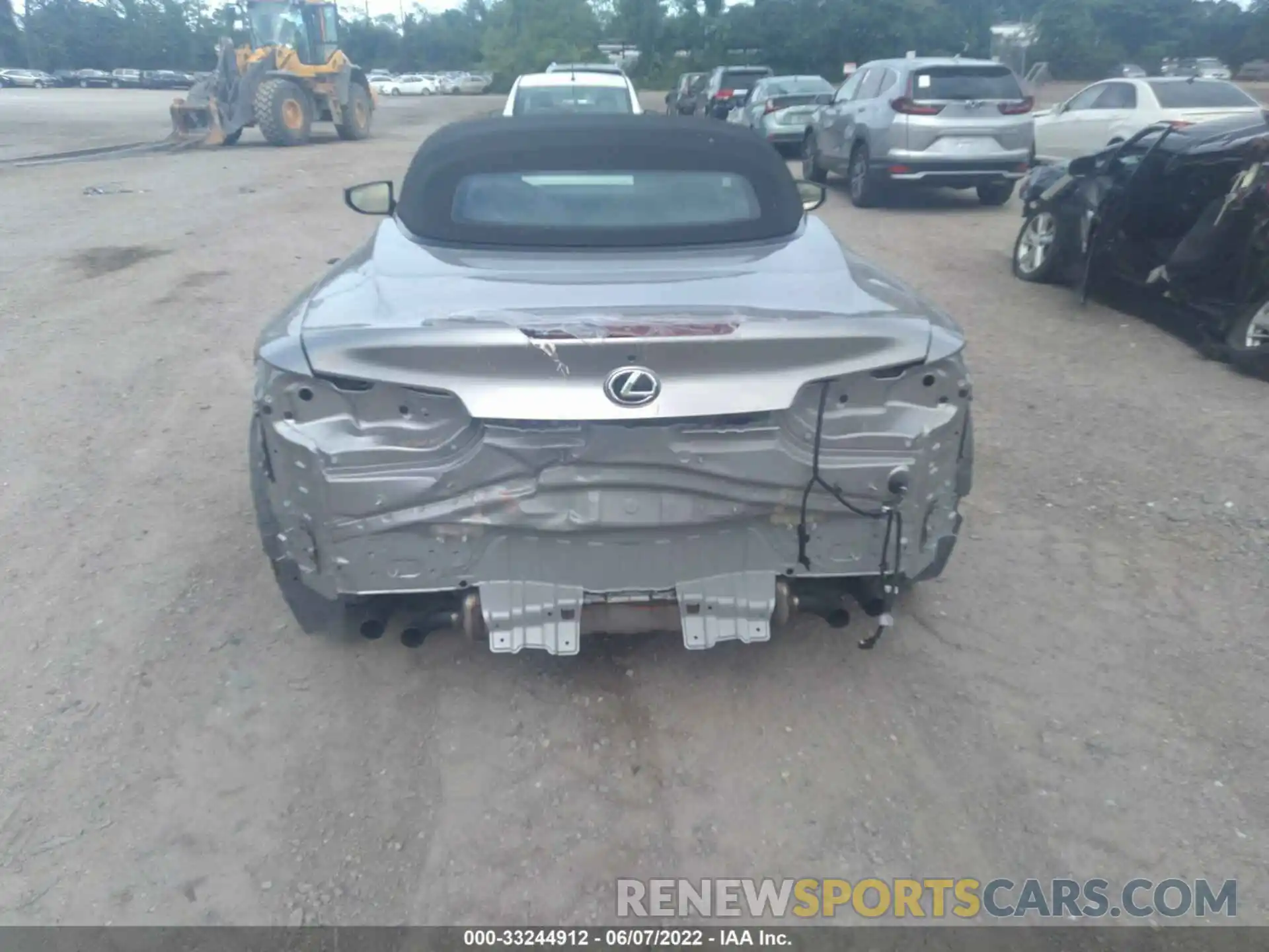 6 Фотография поврежденного автомобиля JTHKPAAY4MA102835 LEXUS LC 2021