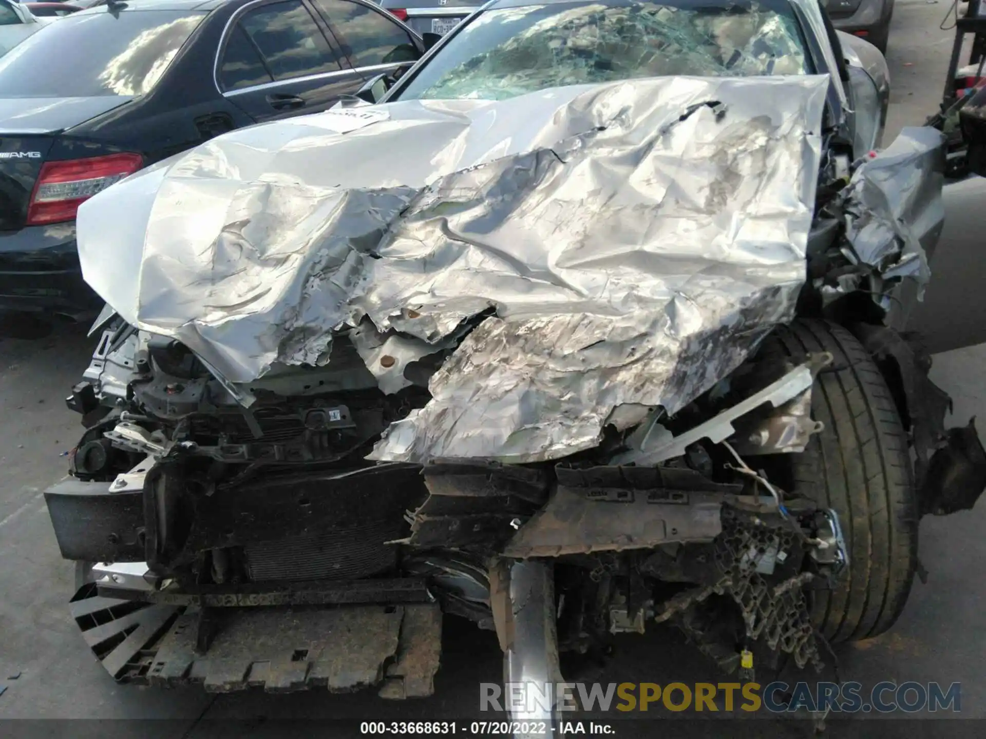 6 Photograph of a damaged car JTHBP5AY1NA104762 LEXUS LC 2022