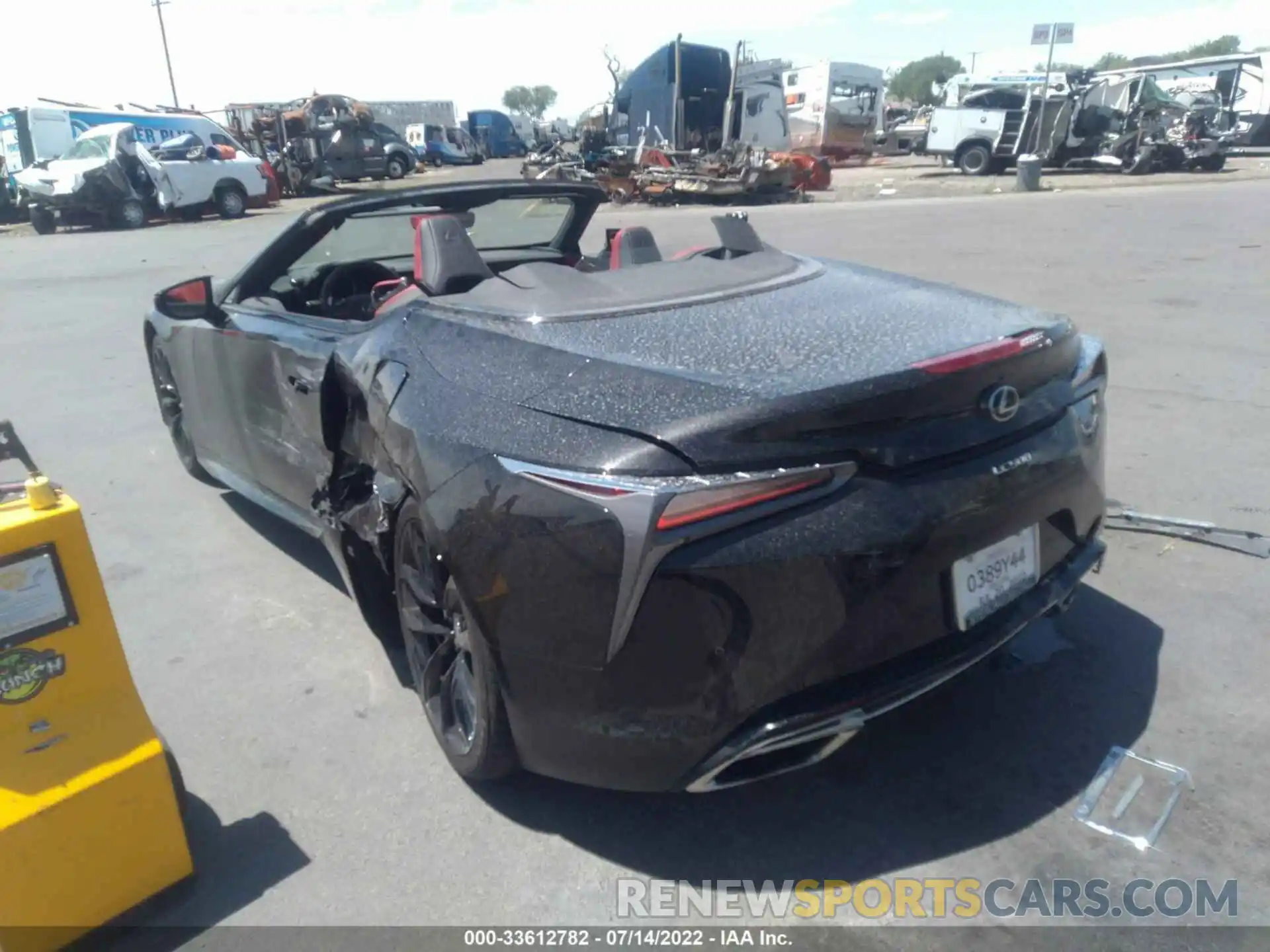 3 Photograph of a damaged car JTHMPAAY3NA105381 LEXUS LC 2022