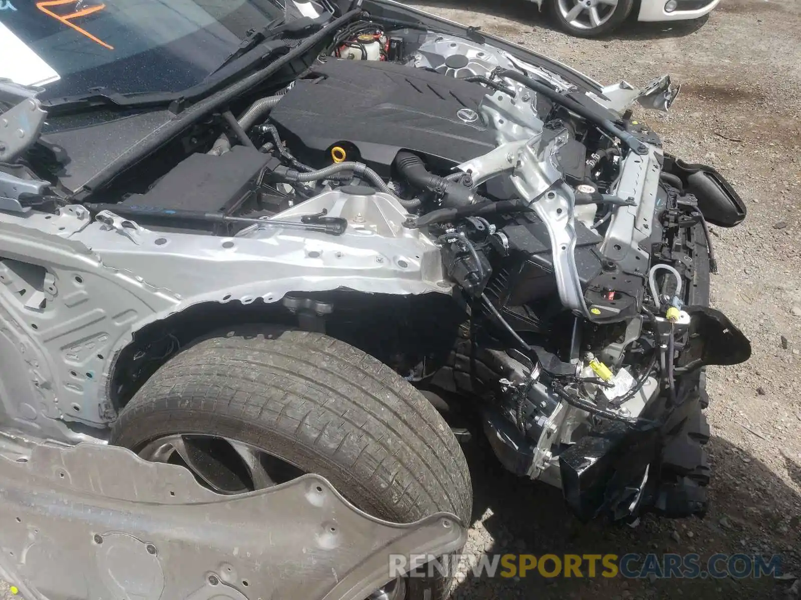 9 Photograph of a damaged car JTHHP5AY0KA007056 LEXUS LC500 2019