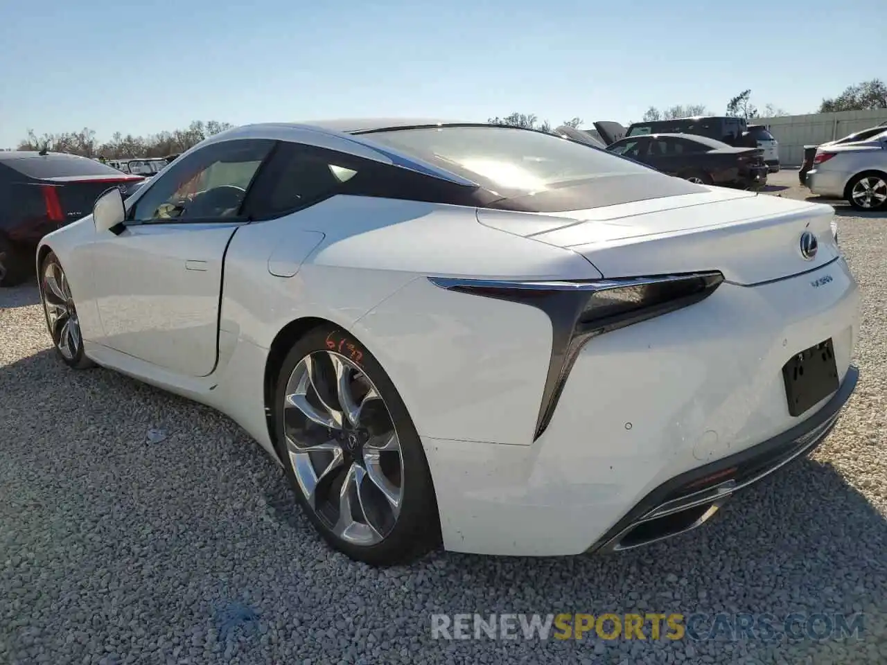 3 Photograph of a damaged car JTHHP5AY4KA007237 LEXUS LC500 2019